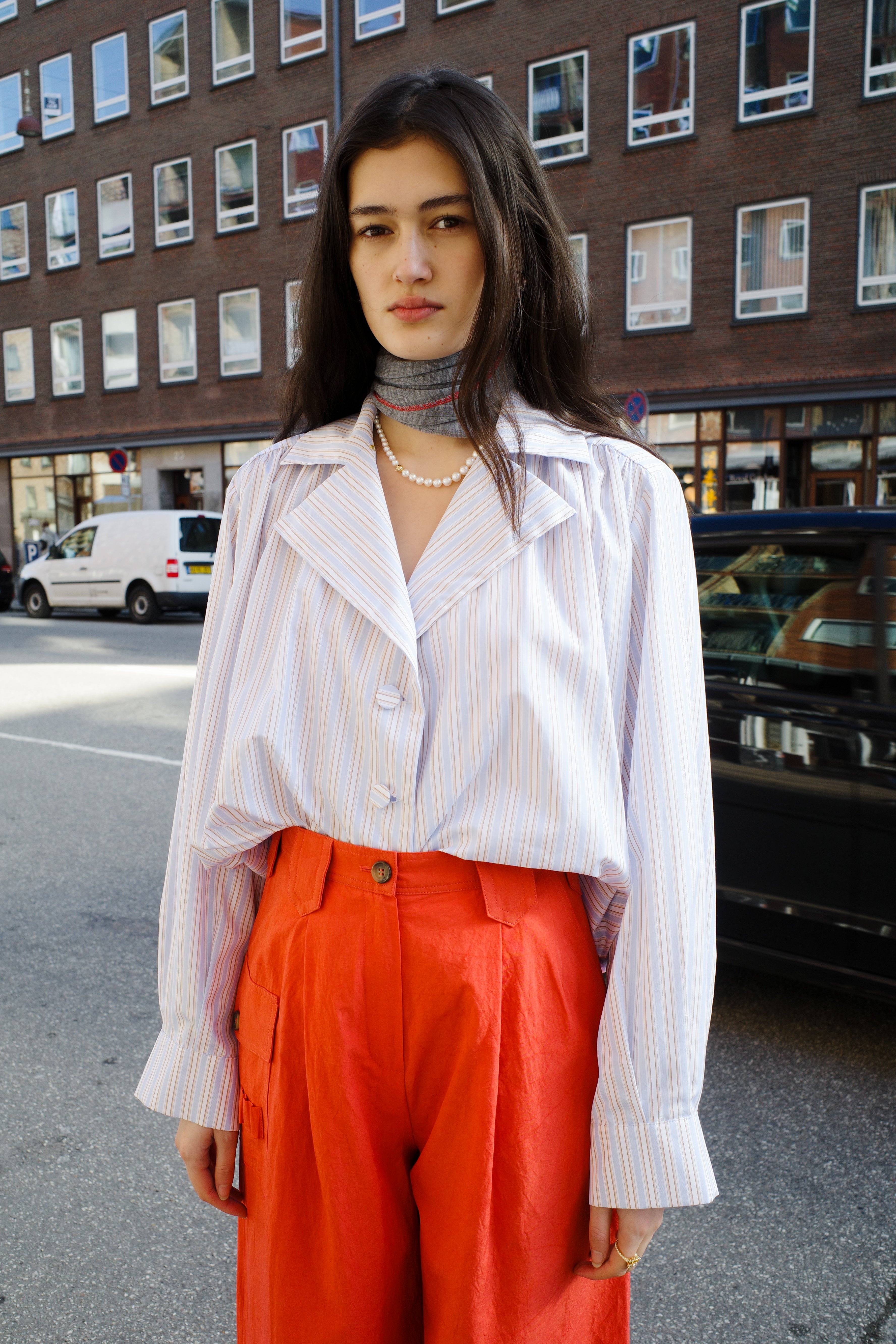Bonsai Shirt - Blue stripe