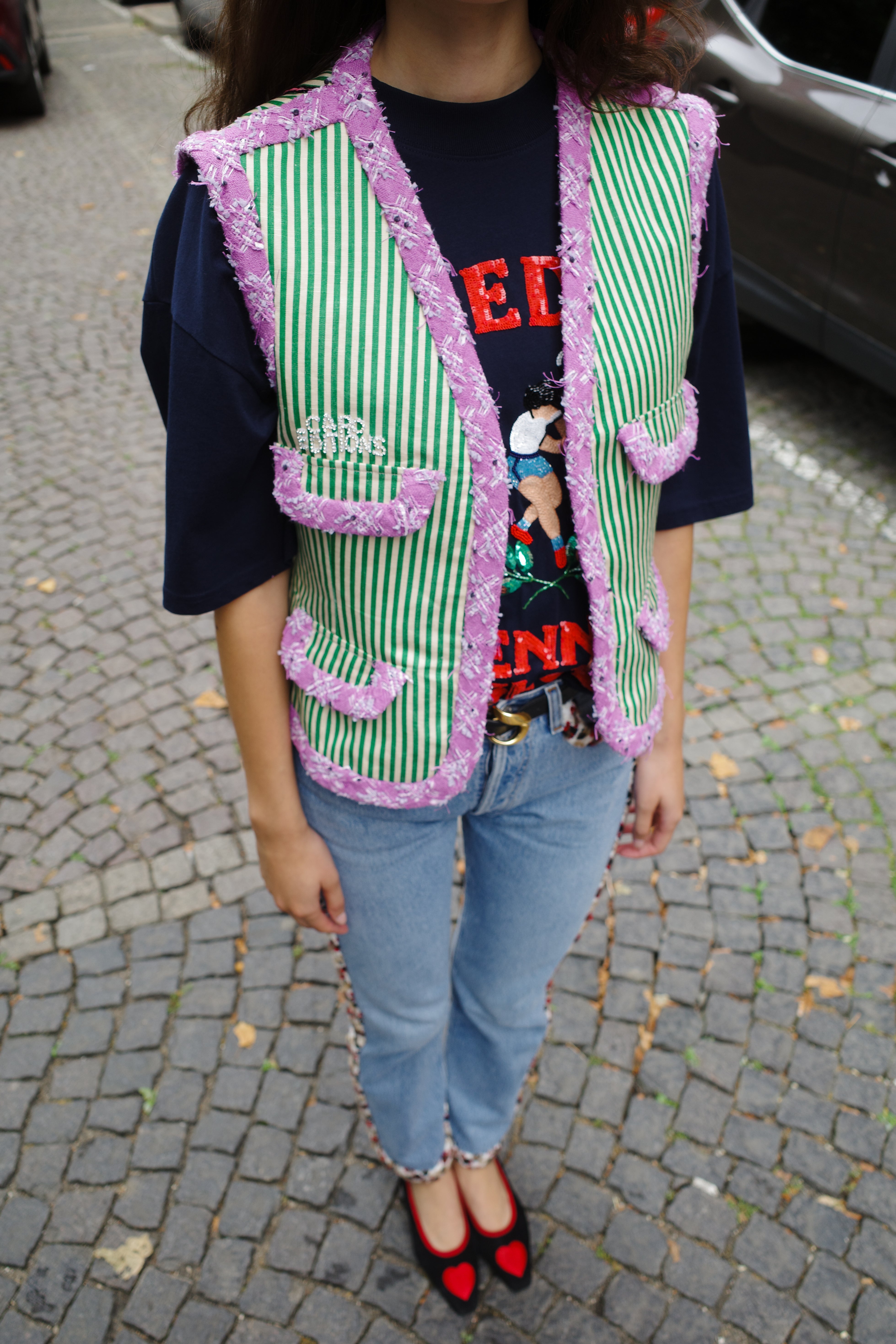 Tusnelda vest - One of a kind