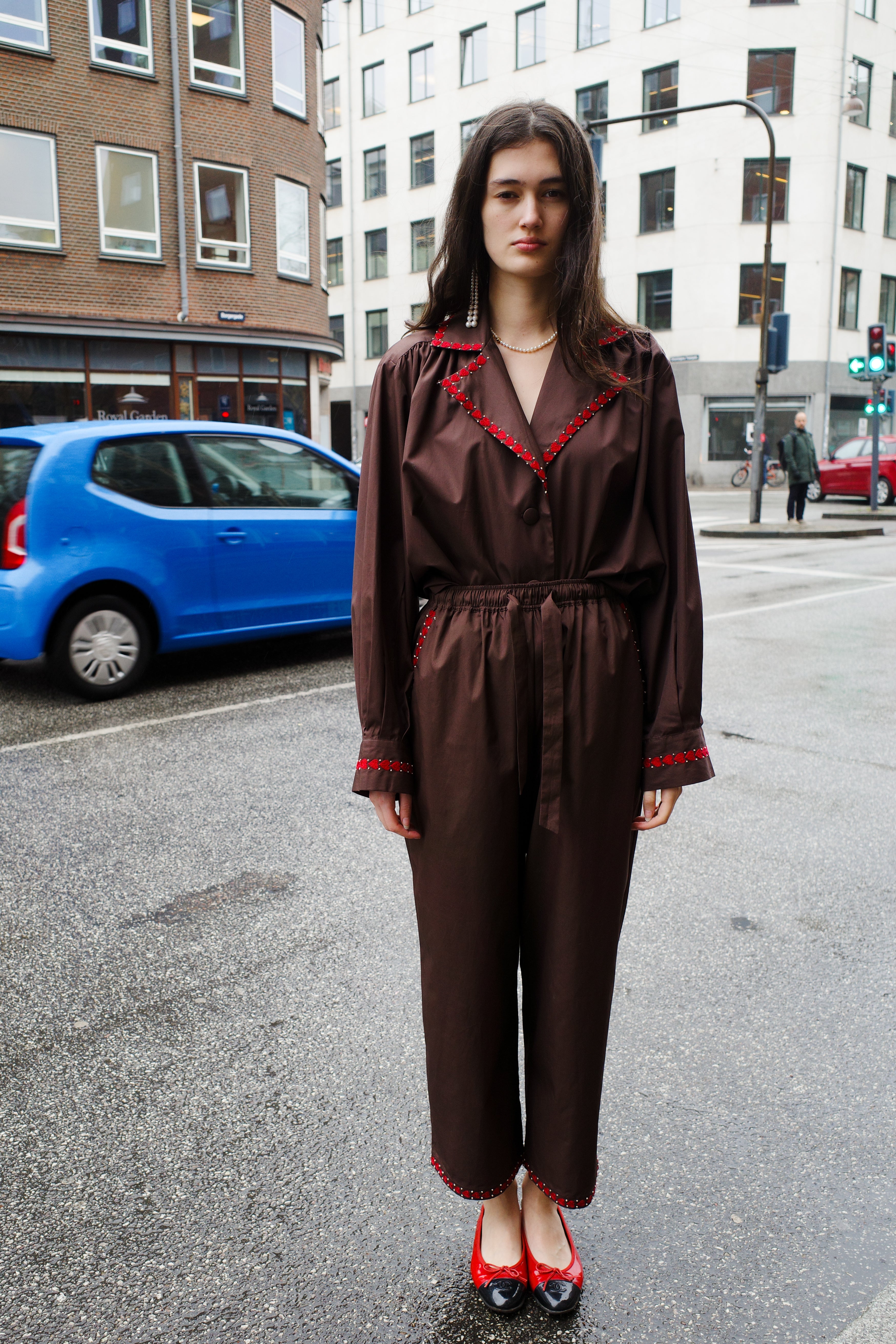 Hannah love pants - dark brown