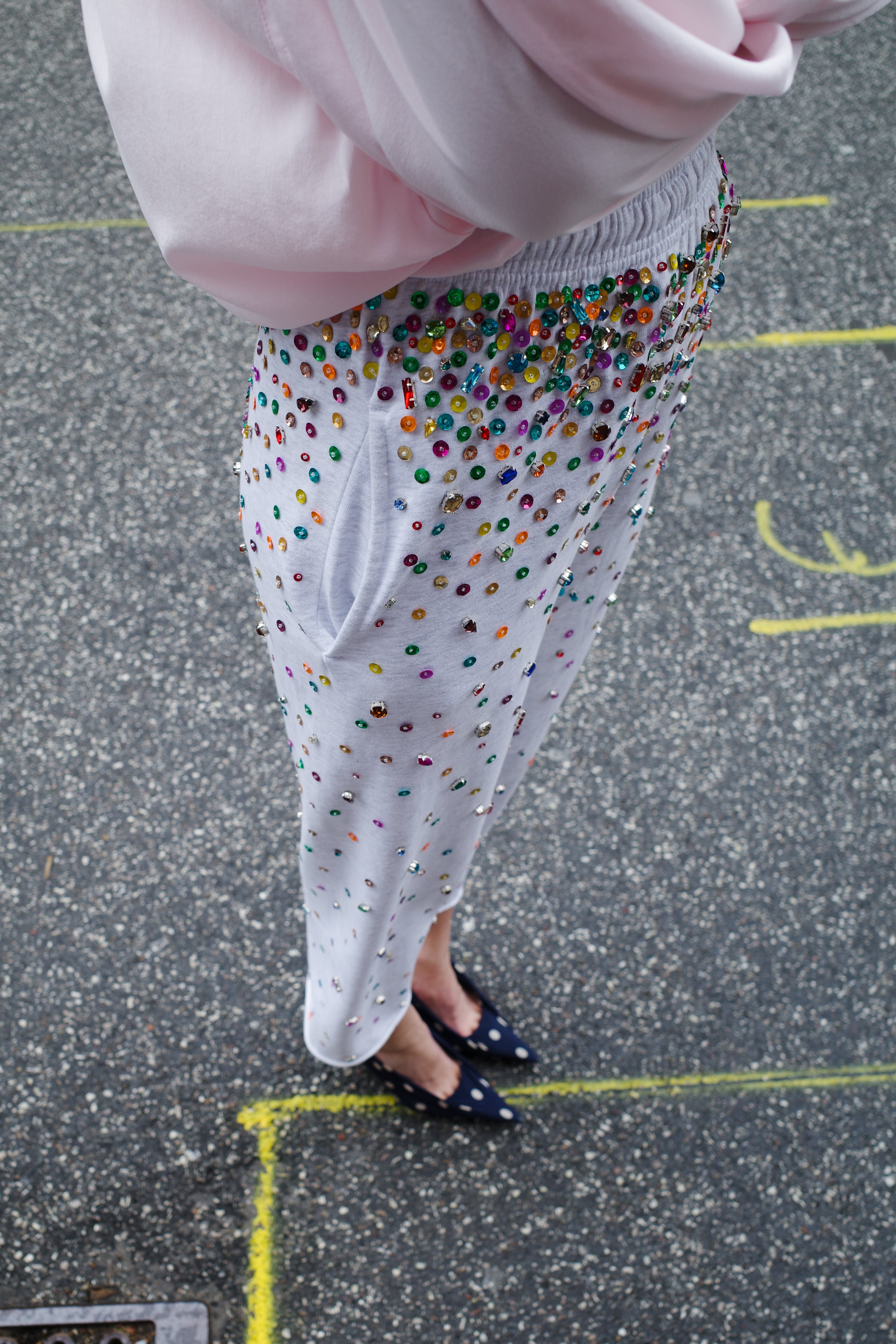 Sweat Pants - Rainbow Diamonds