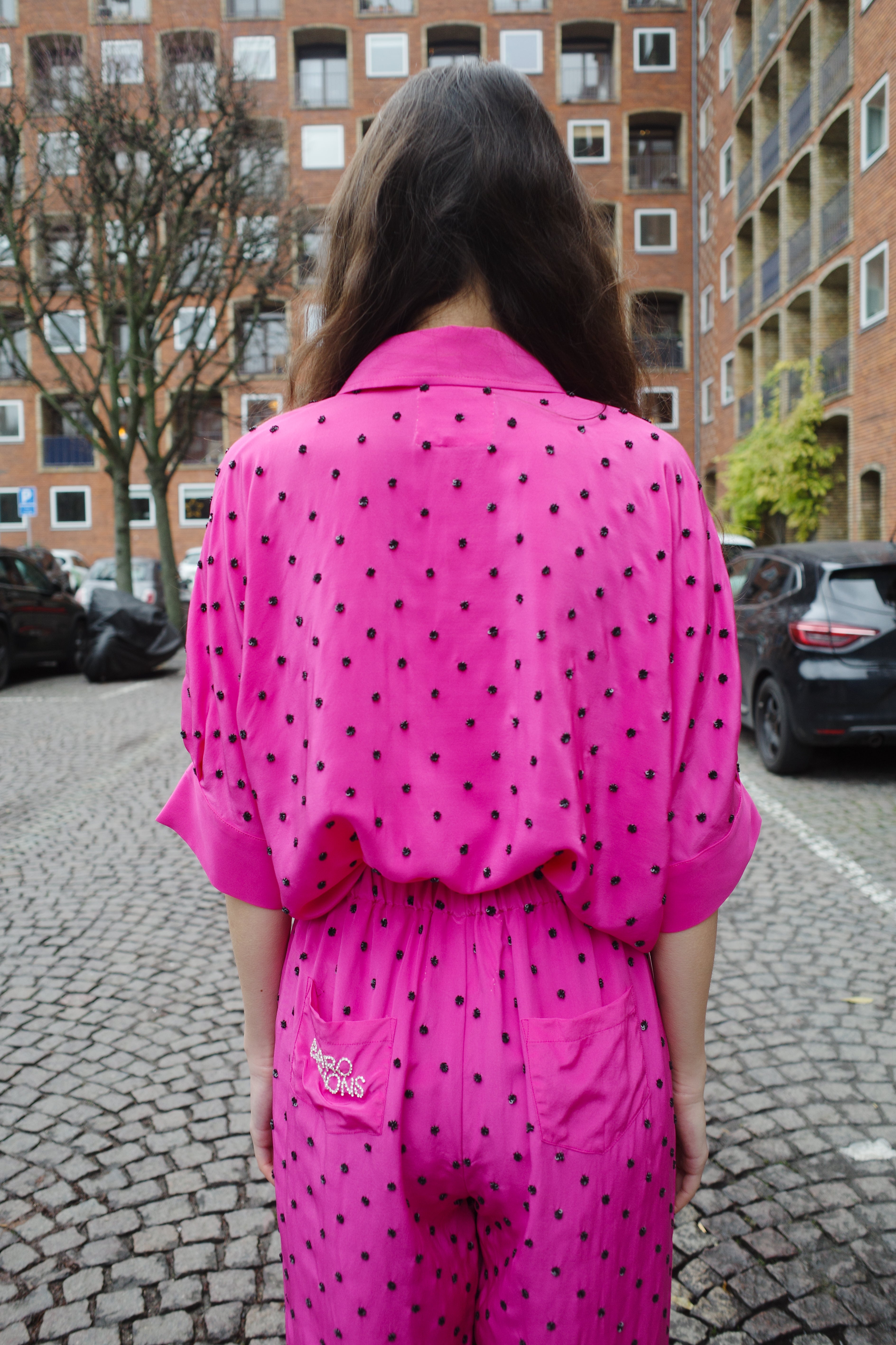 LISBETH BLOUSE SILK PINK