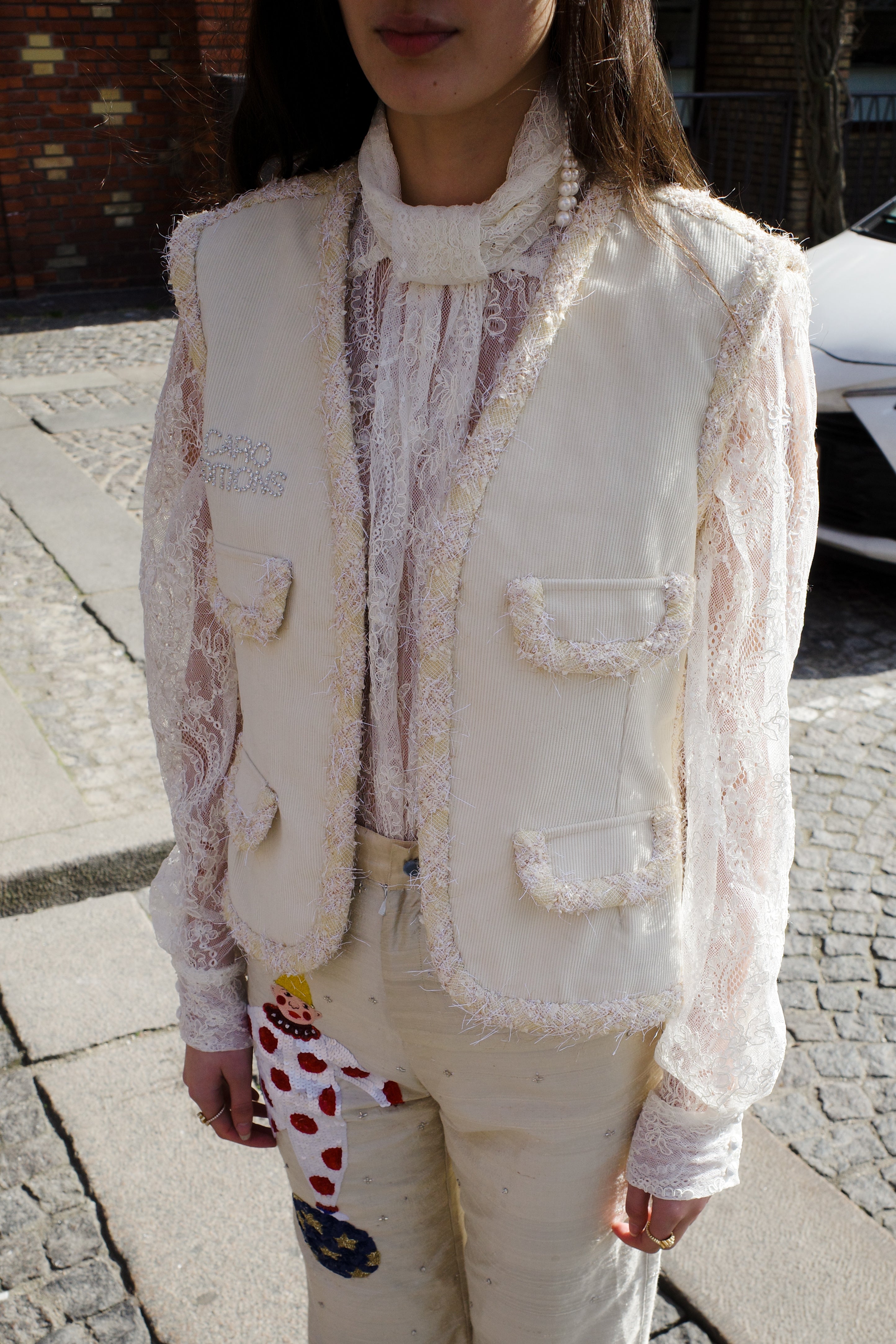 Tusnelda vest - One of a kind