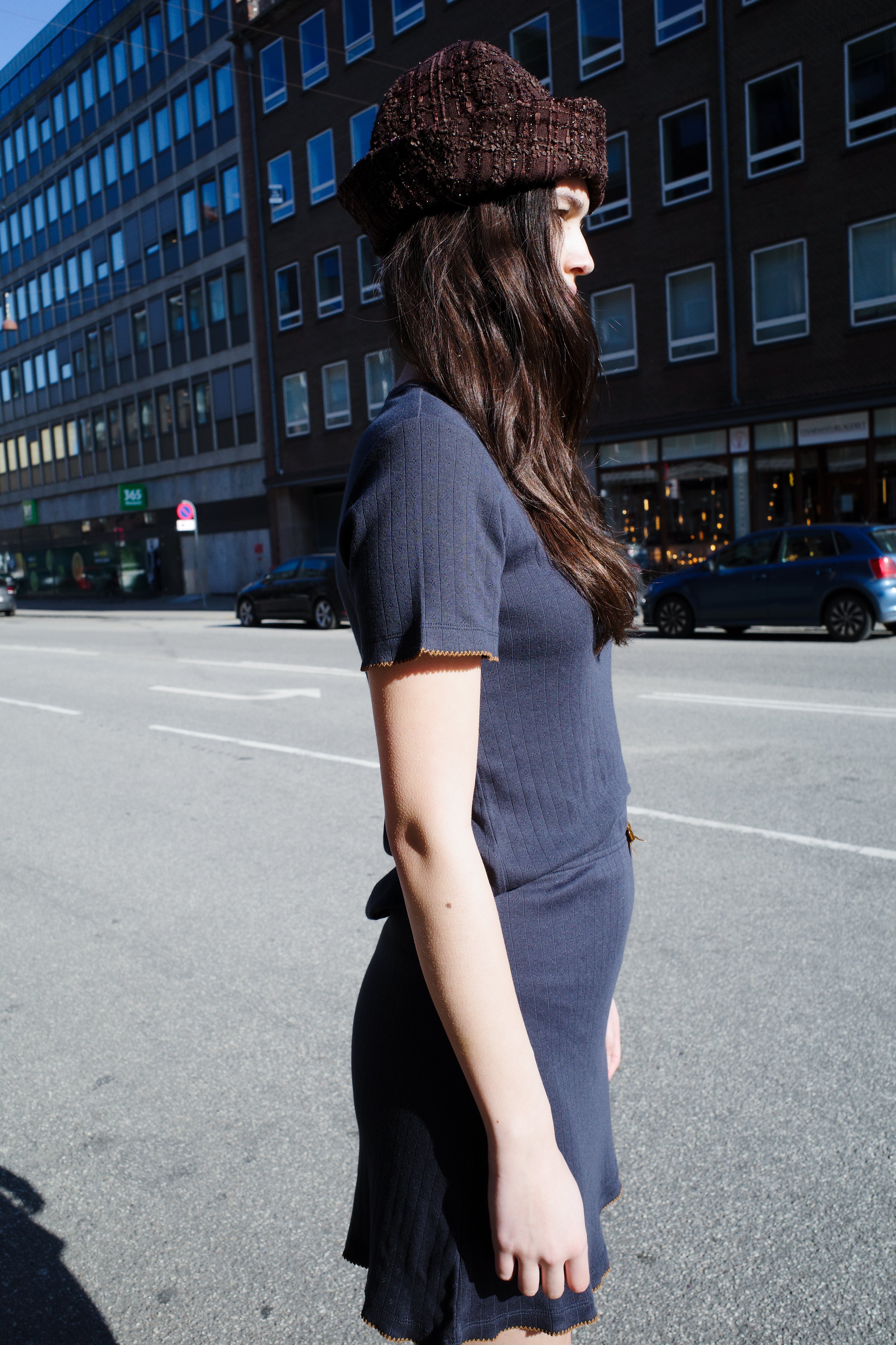 Caro T-Shirt - Navy