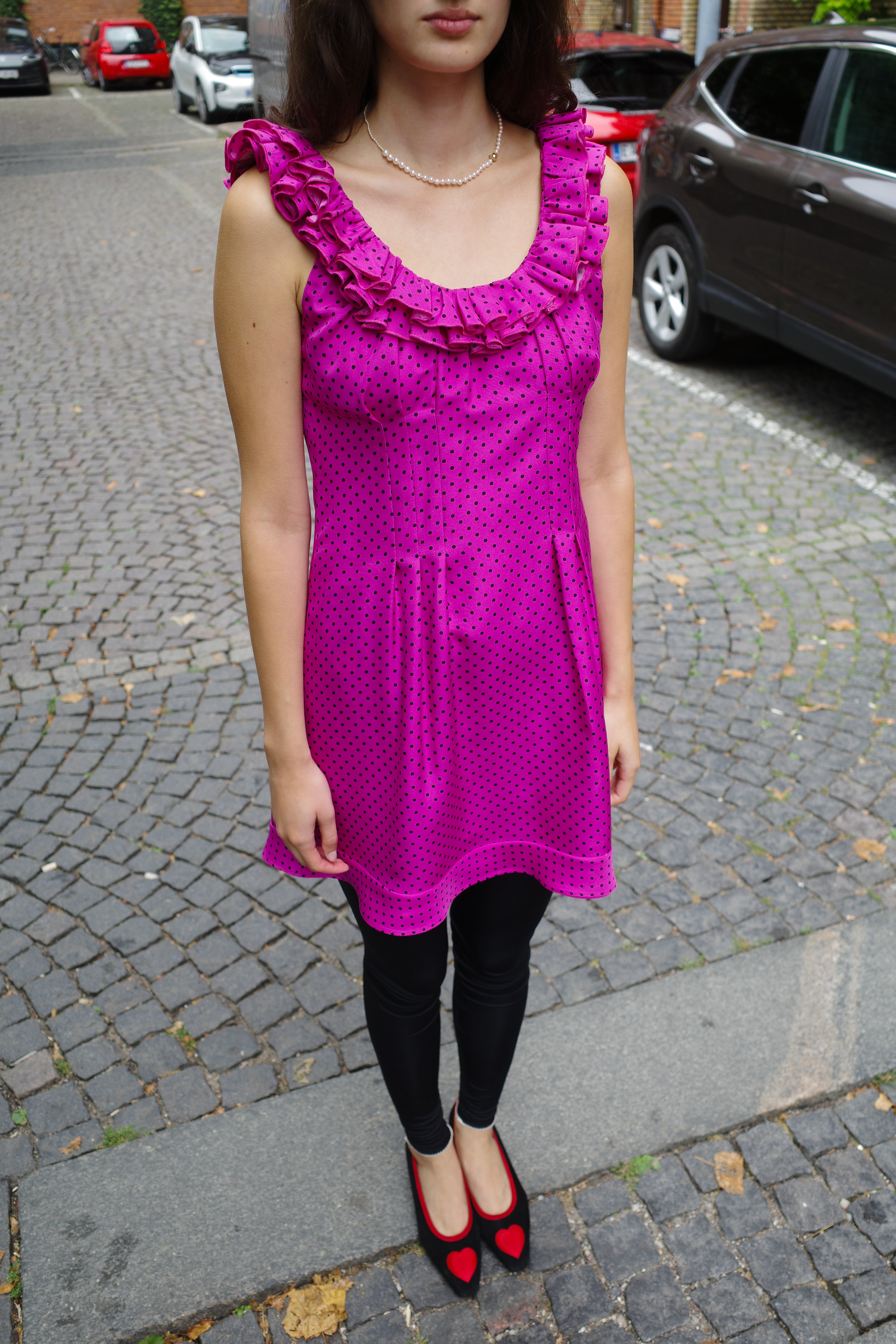 Klara ruffle dress