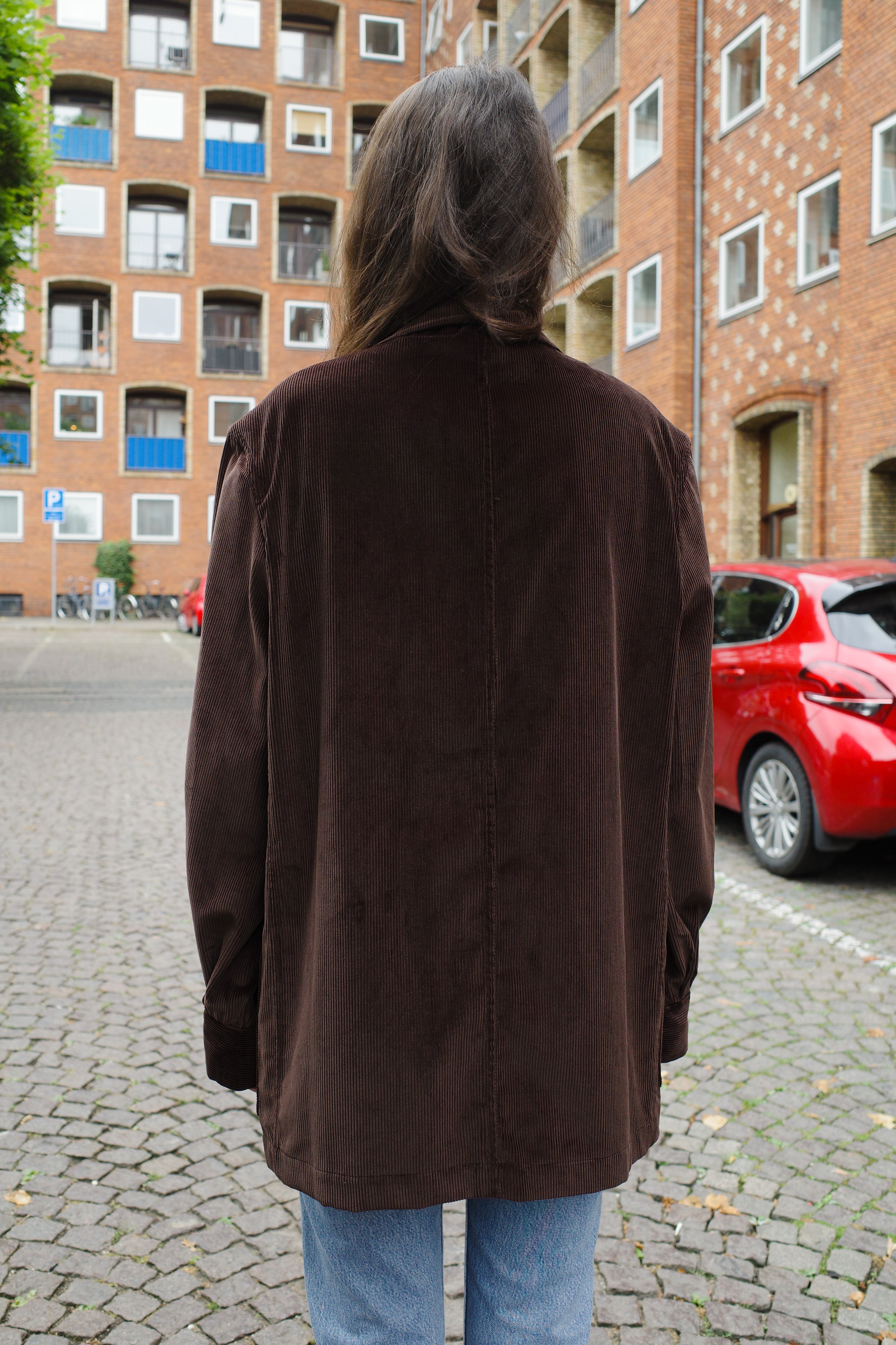 Frederik Jacket Corduroy Cotton Brown Cord