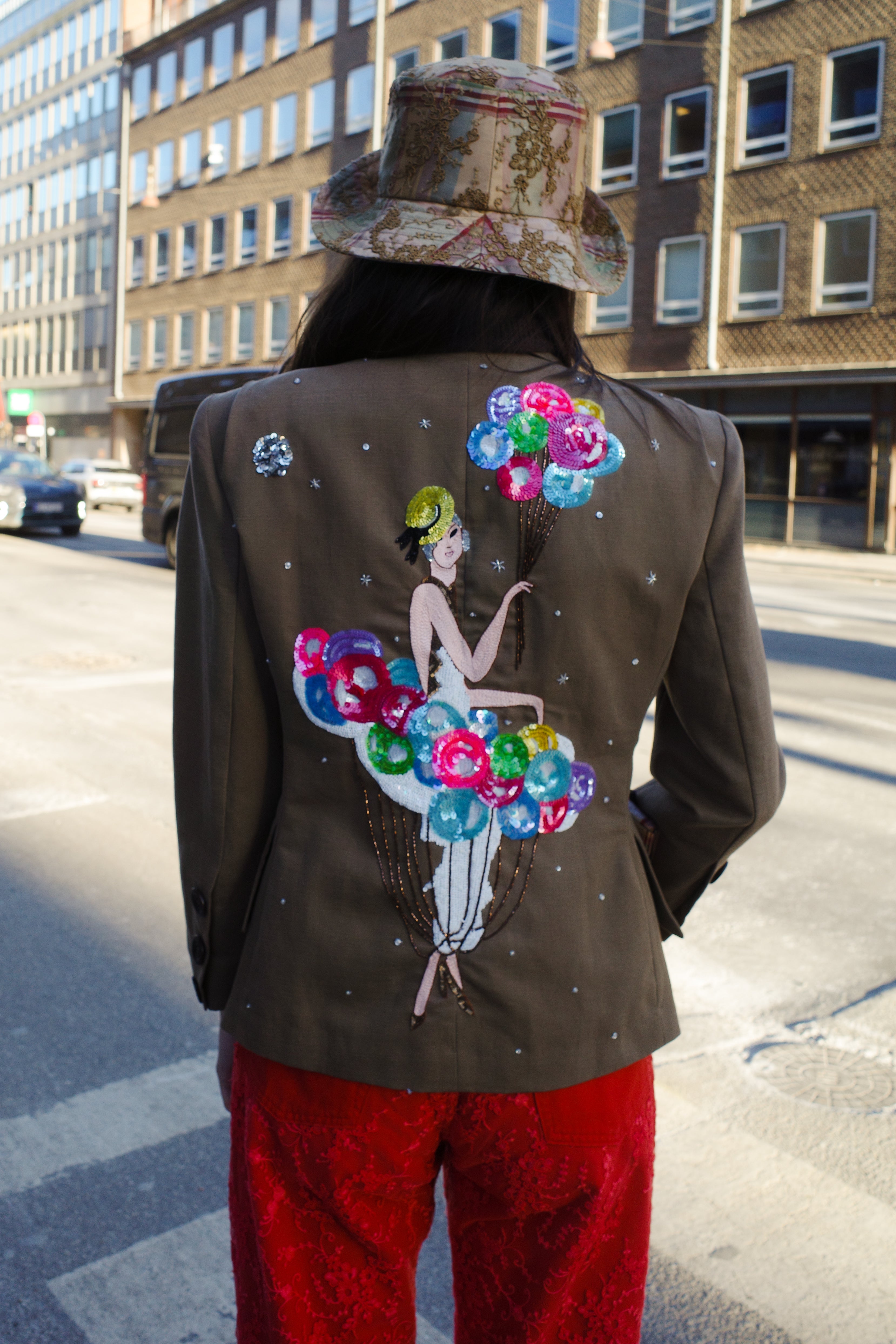 Violet Jacket - One of a kind