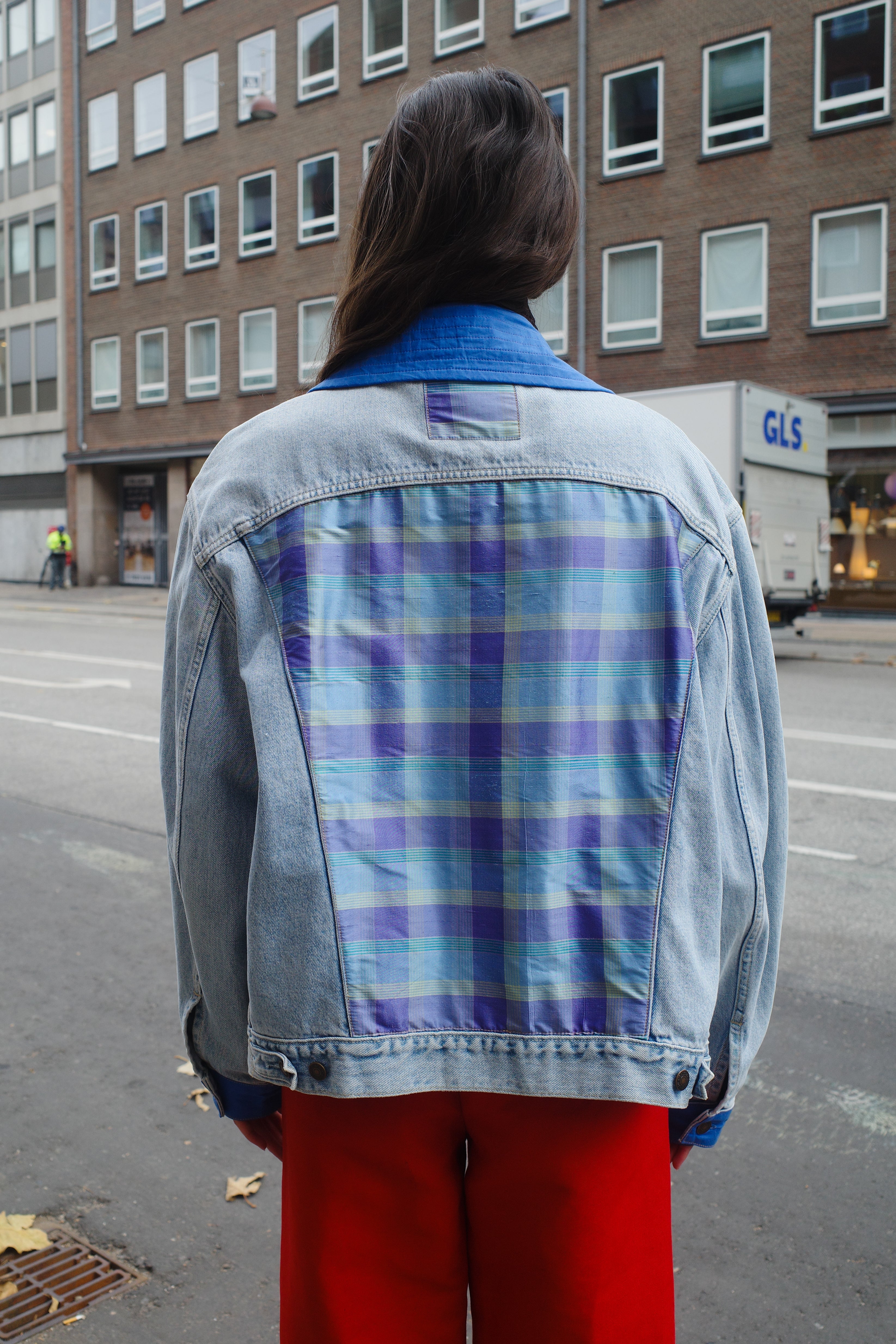 Upcycled Denim Jacket - One of a kind