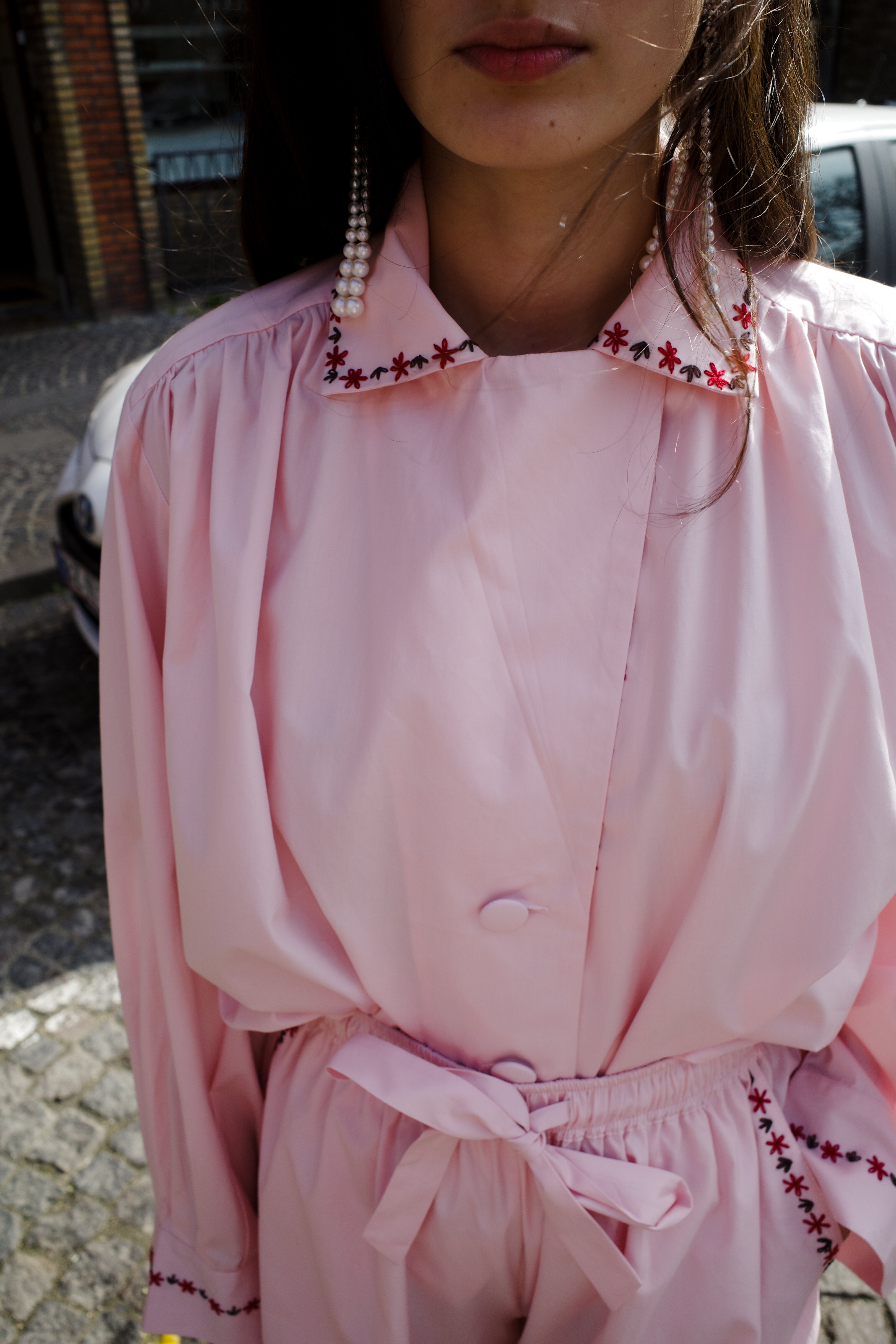 Bonsai Shirt - Pale Pink