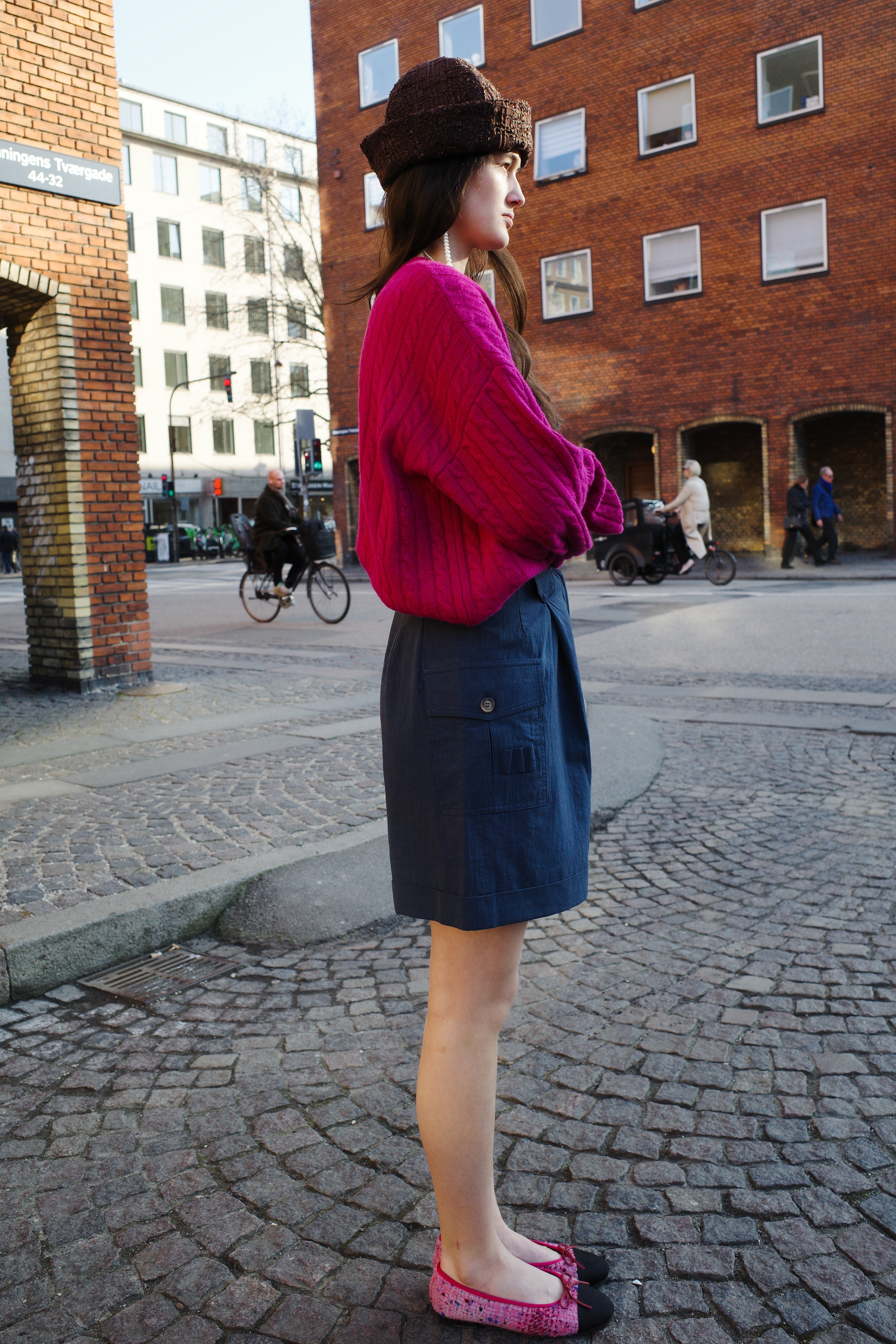 Beatrice Shorts - navy
