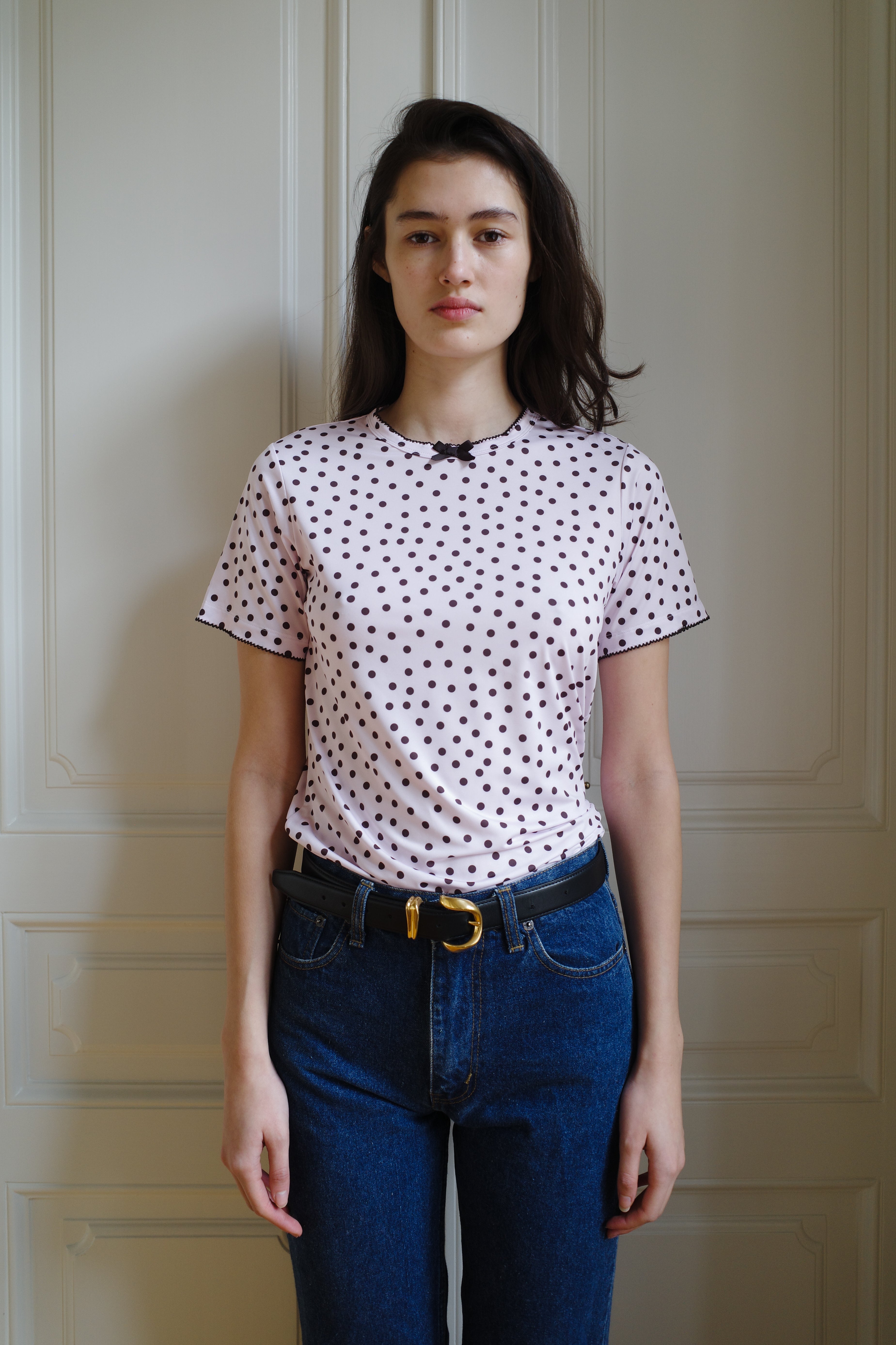T-Shirt Jersey Pink Dots