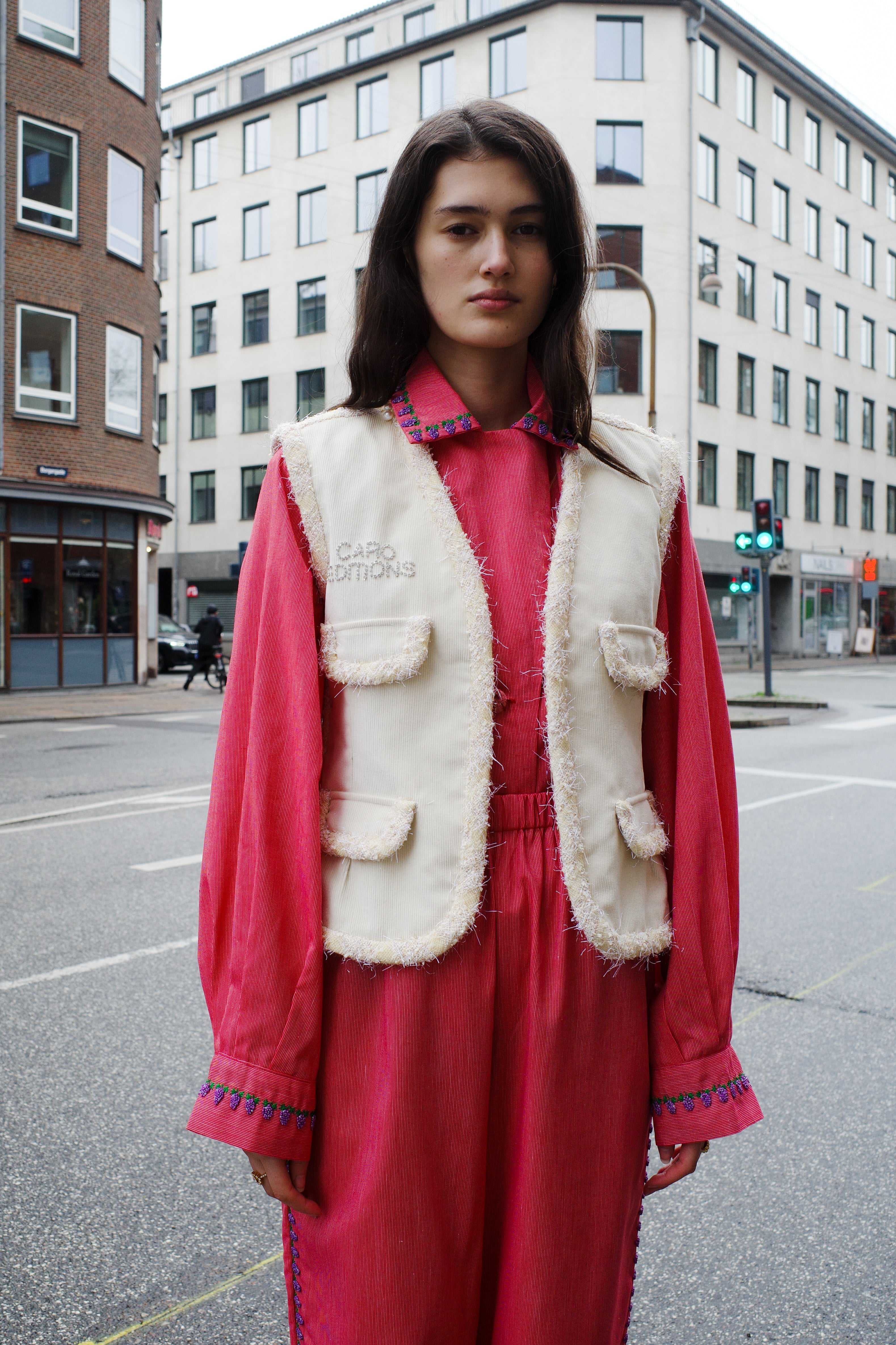 Tusnelda vest - One of a kind