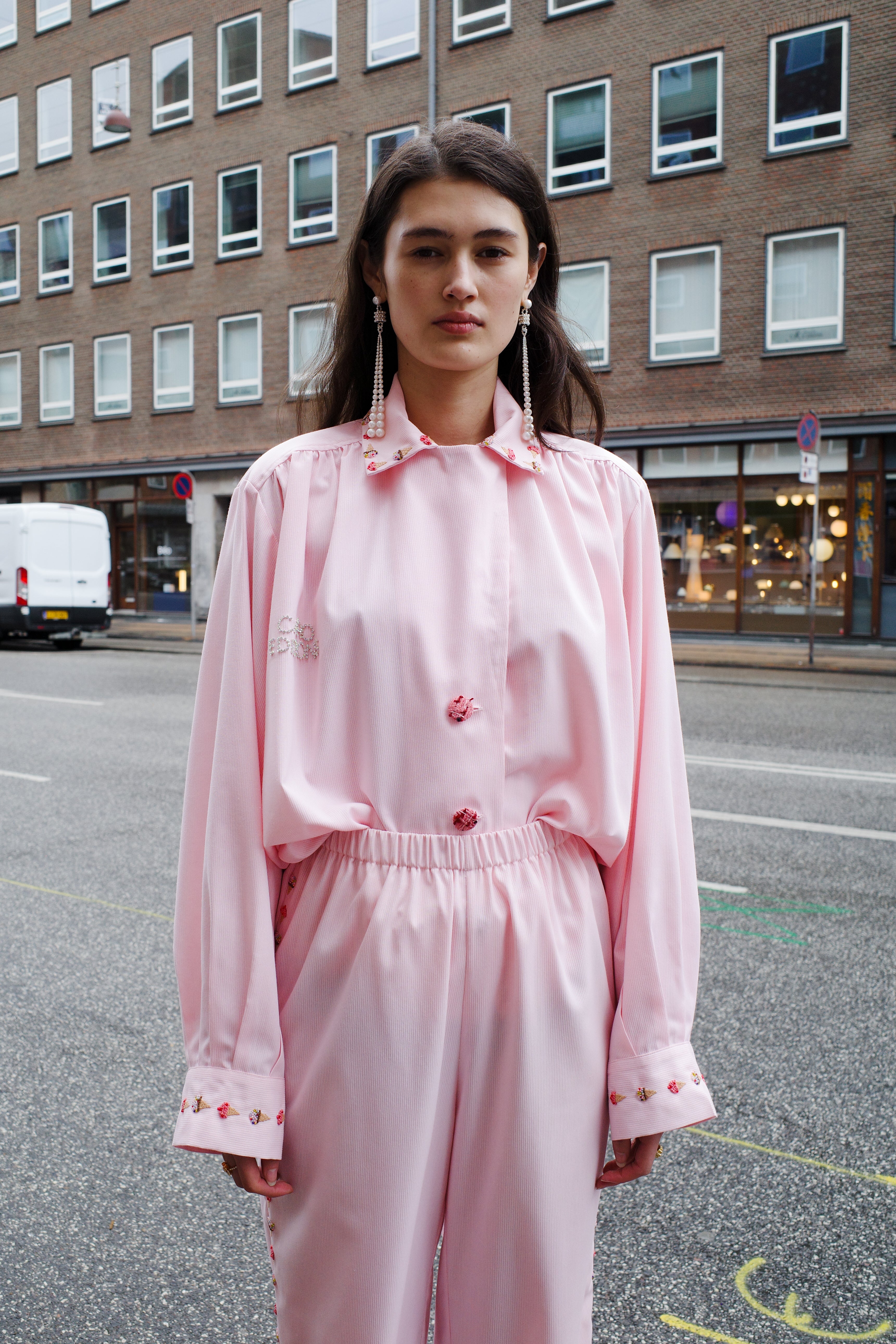 Bonsai Shirt - Pale Pink