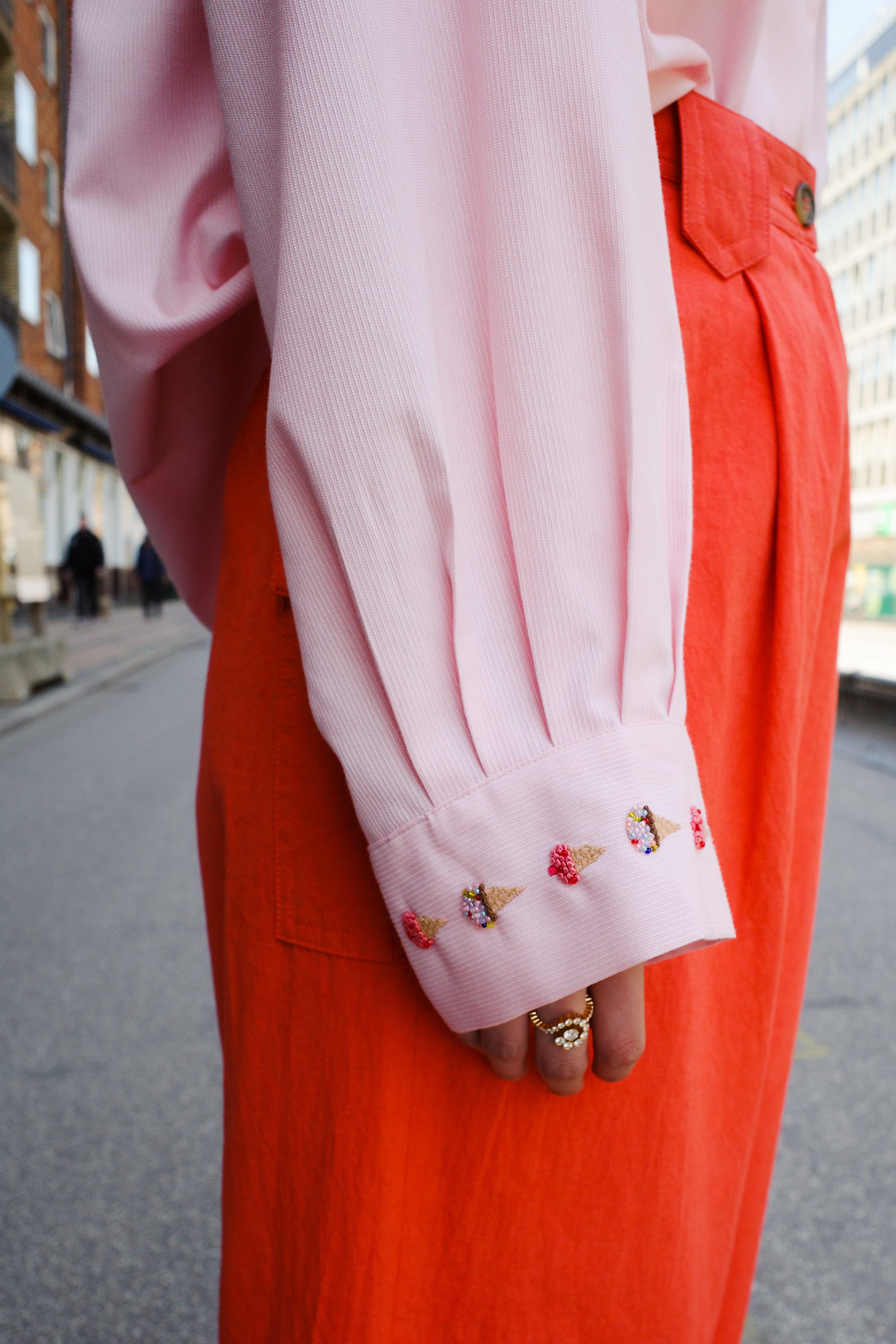 Bonsai Shirt - Pale Pink