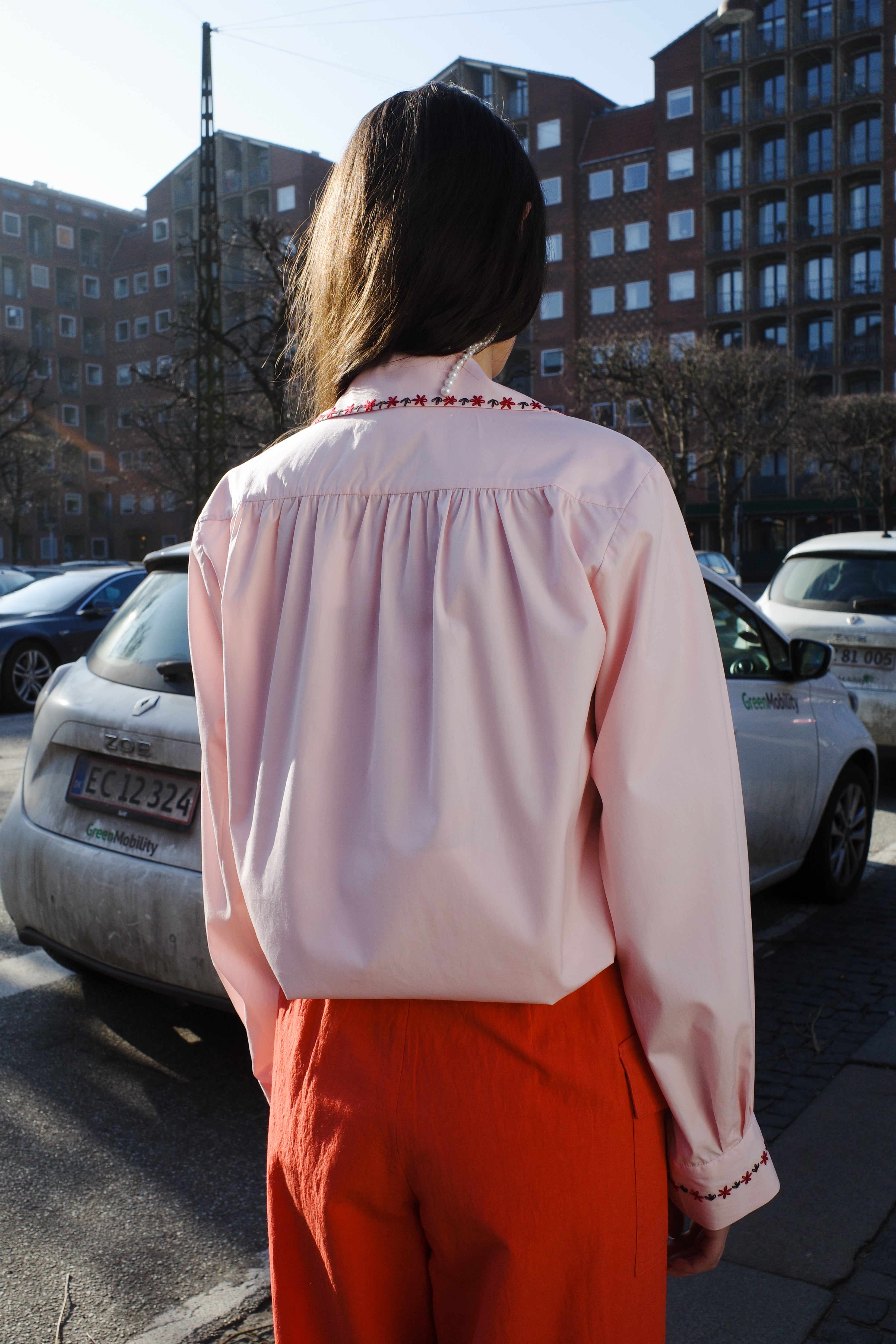 Bonsai Shirt - Pale Pink