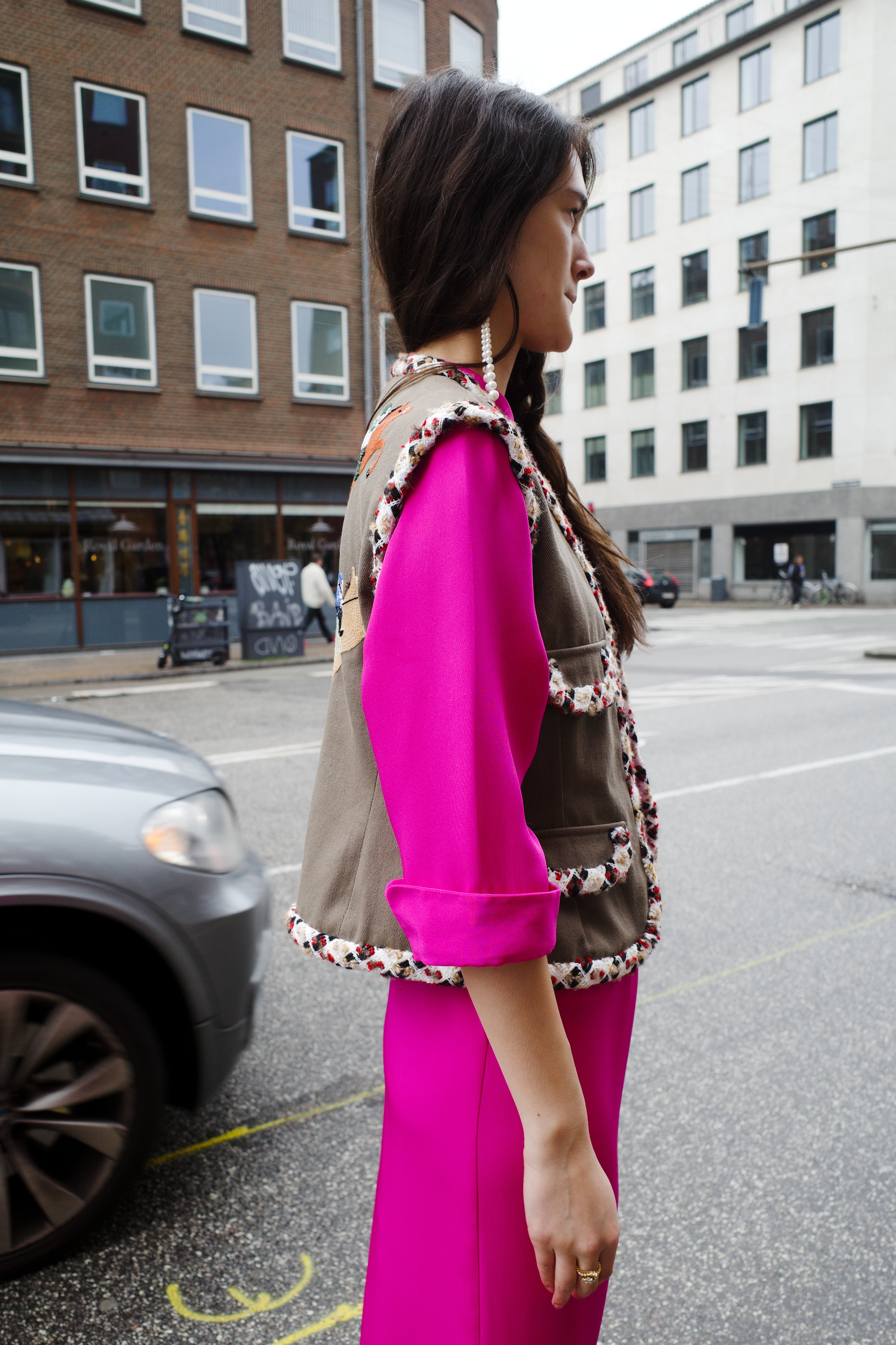 Tusnelda vest - One of a kind
