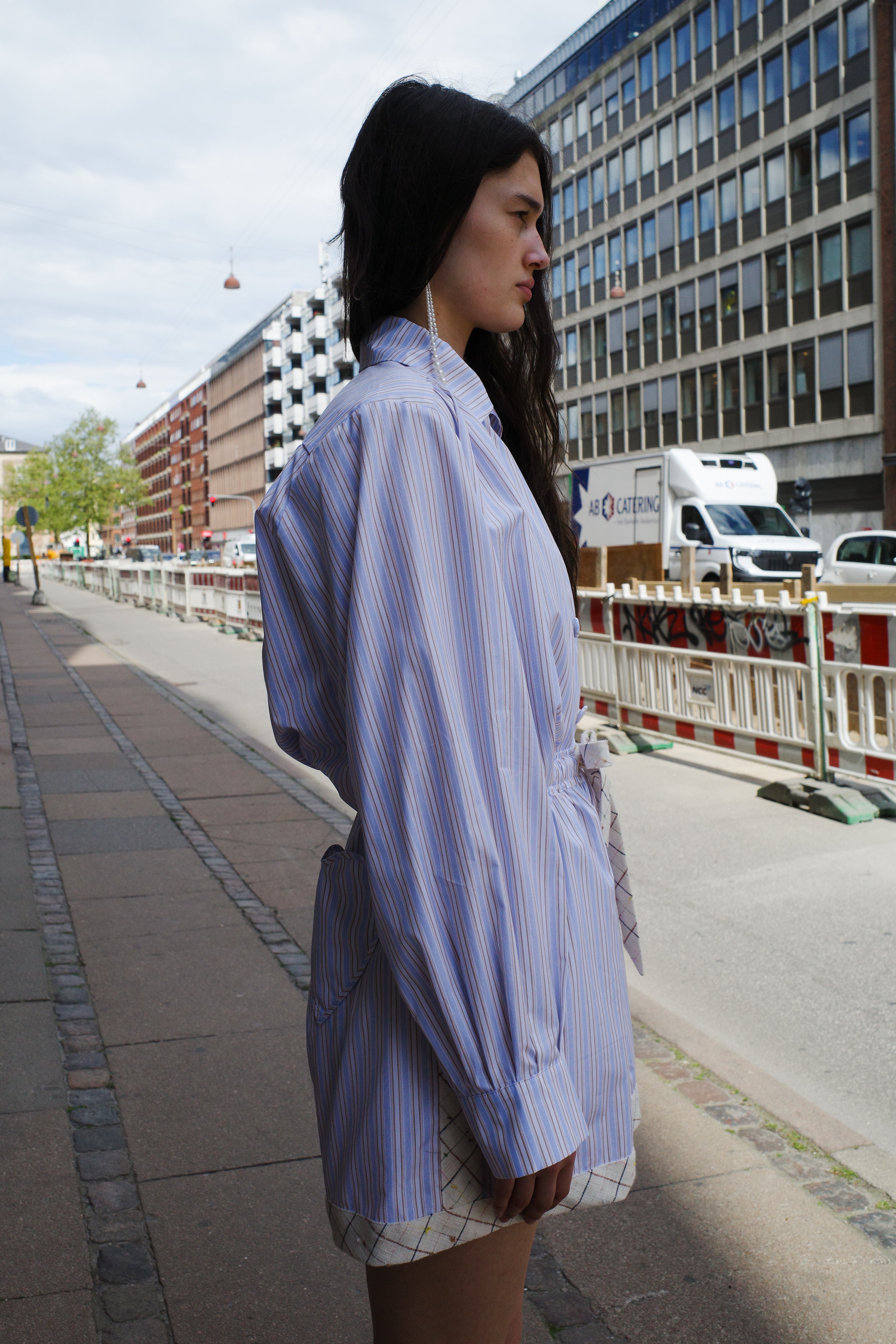 Bonsai Shirt - Blue stripe