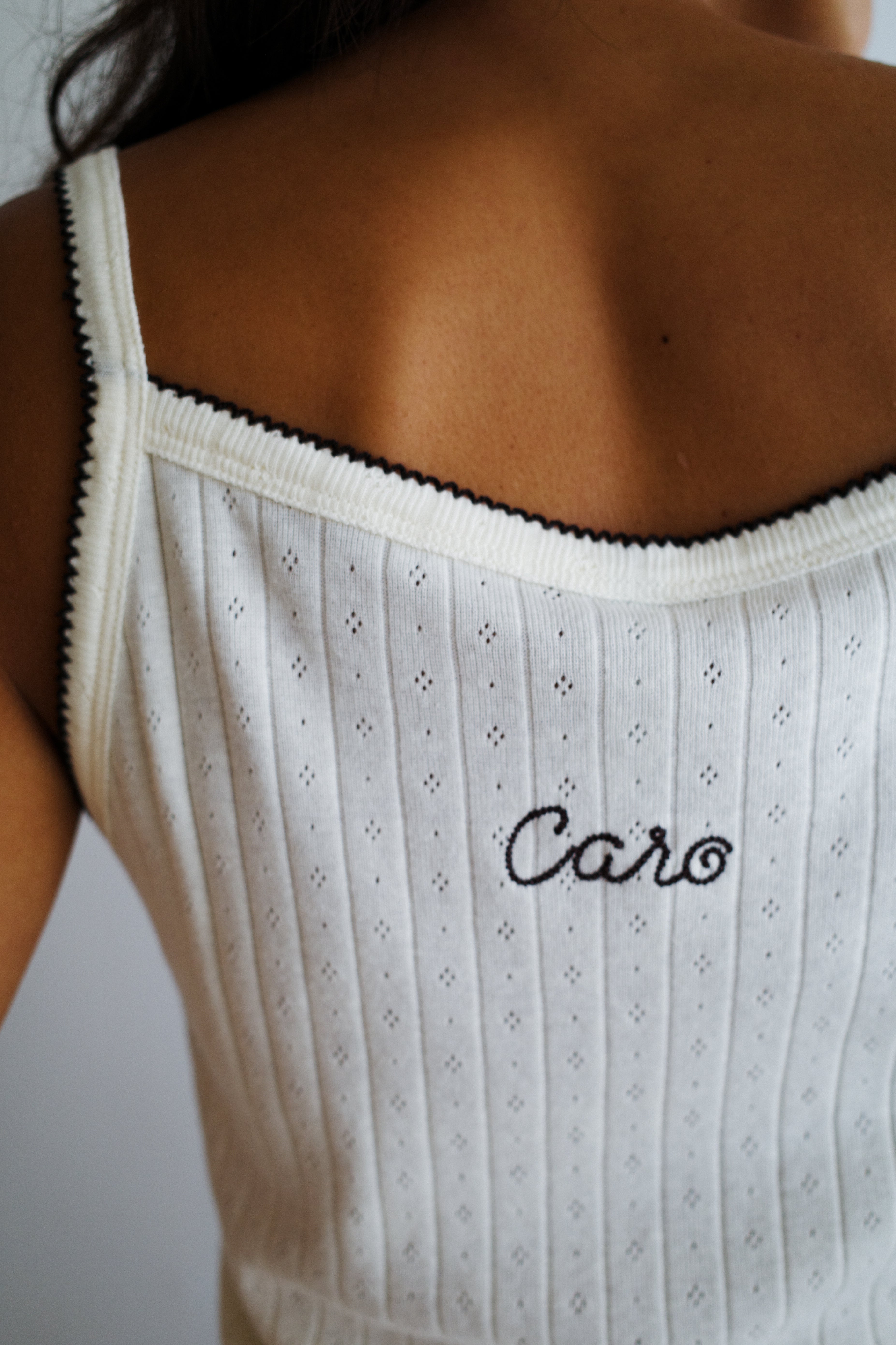 Caro Tank - Cream
