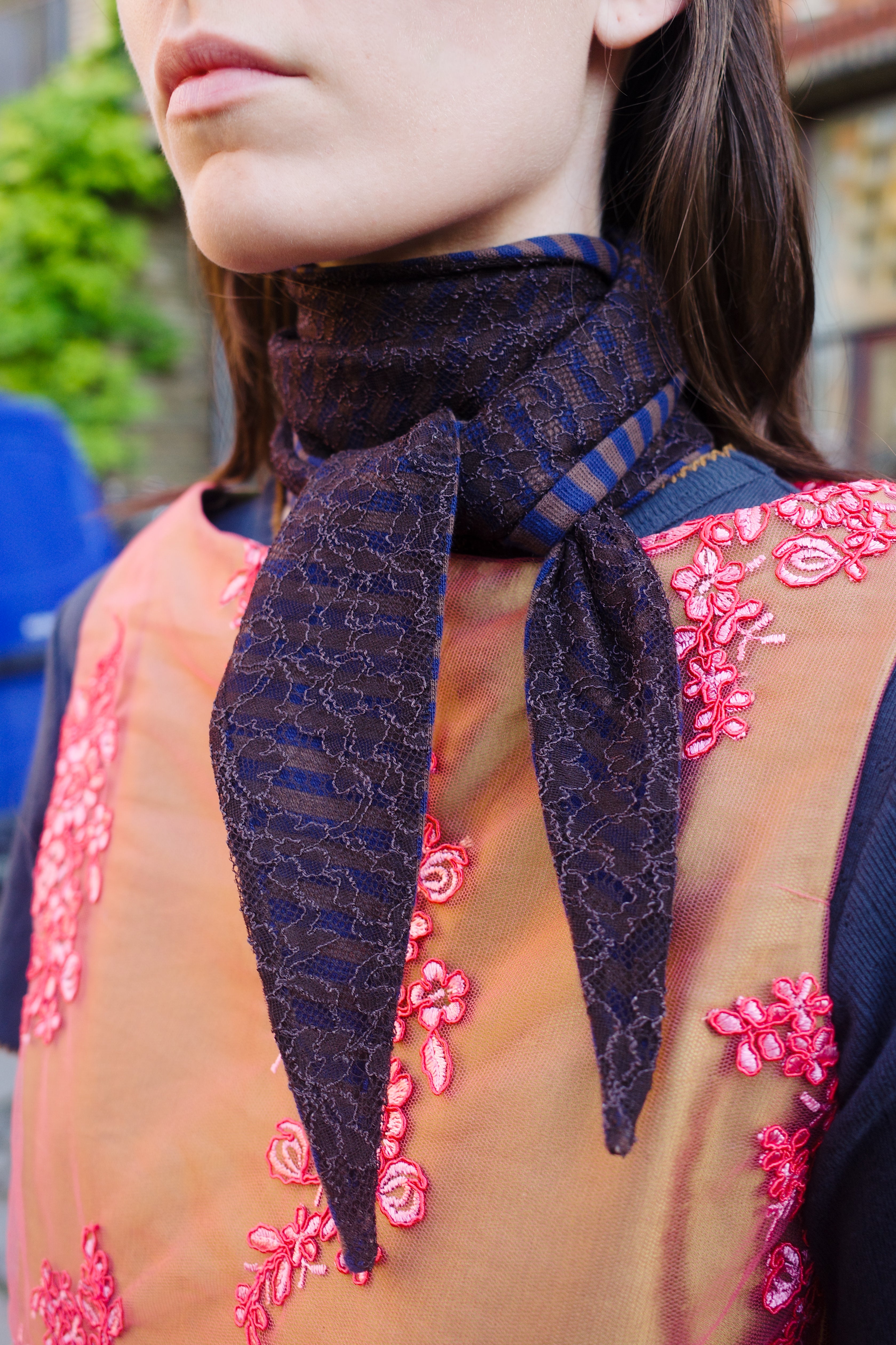 Babette Lace scarf
