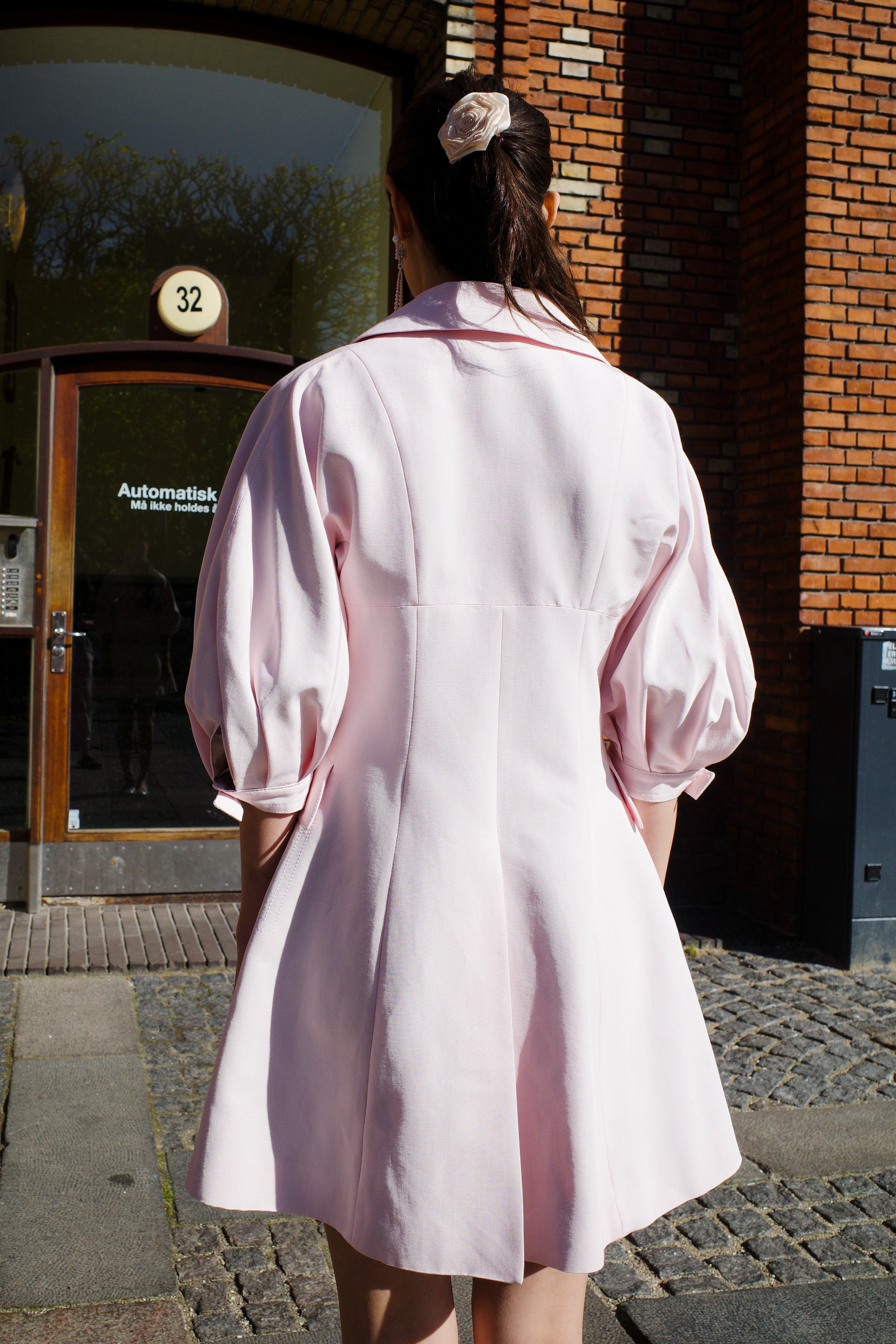 Isa Dress - Pale Pink