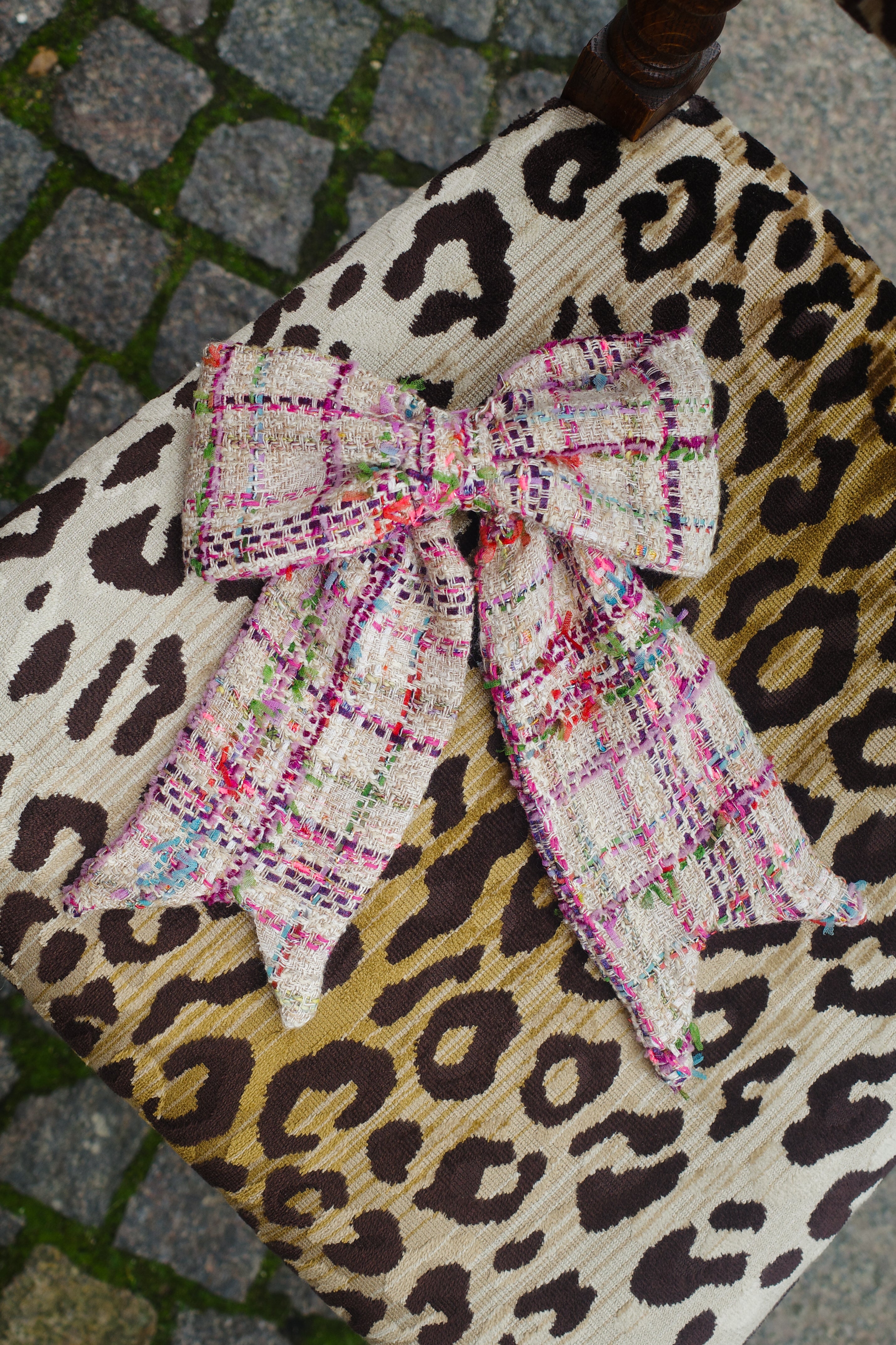 Caro Silk Bow Barrette