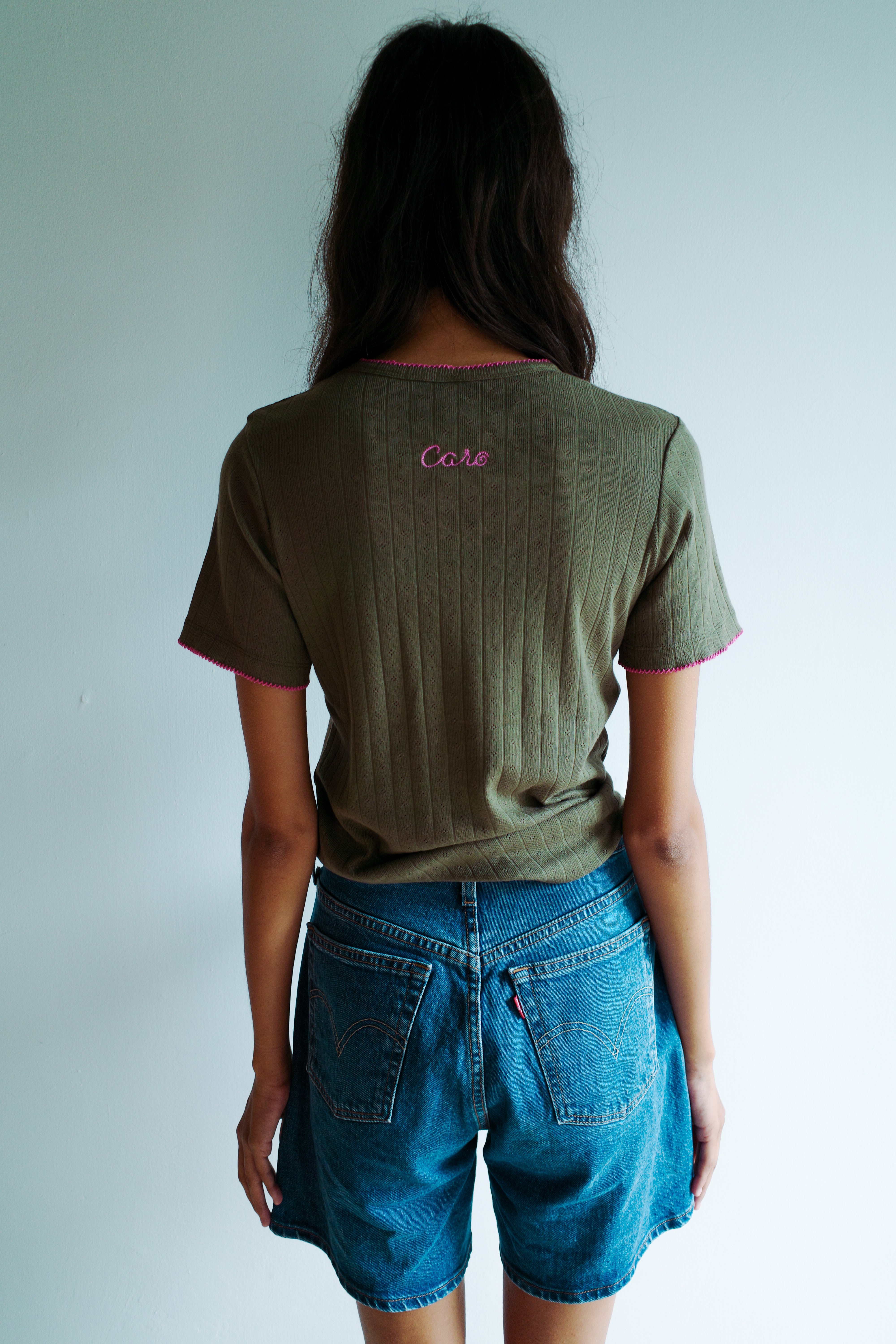 Caro T-shirt - Olive