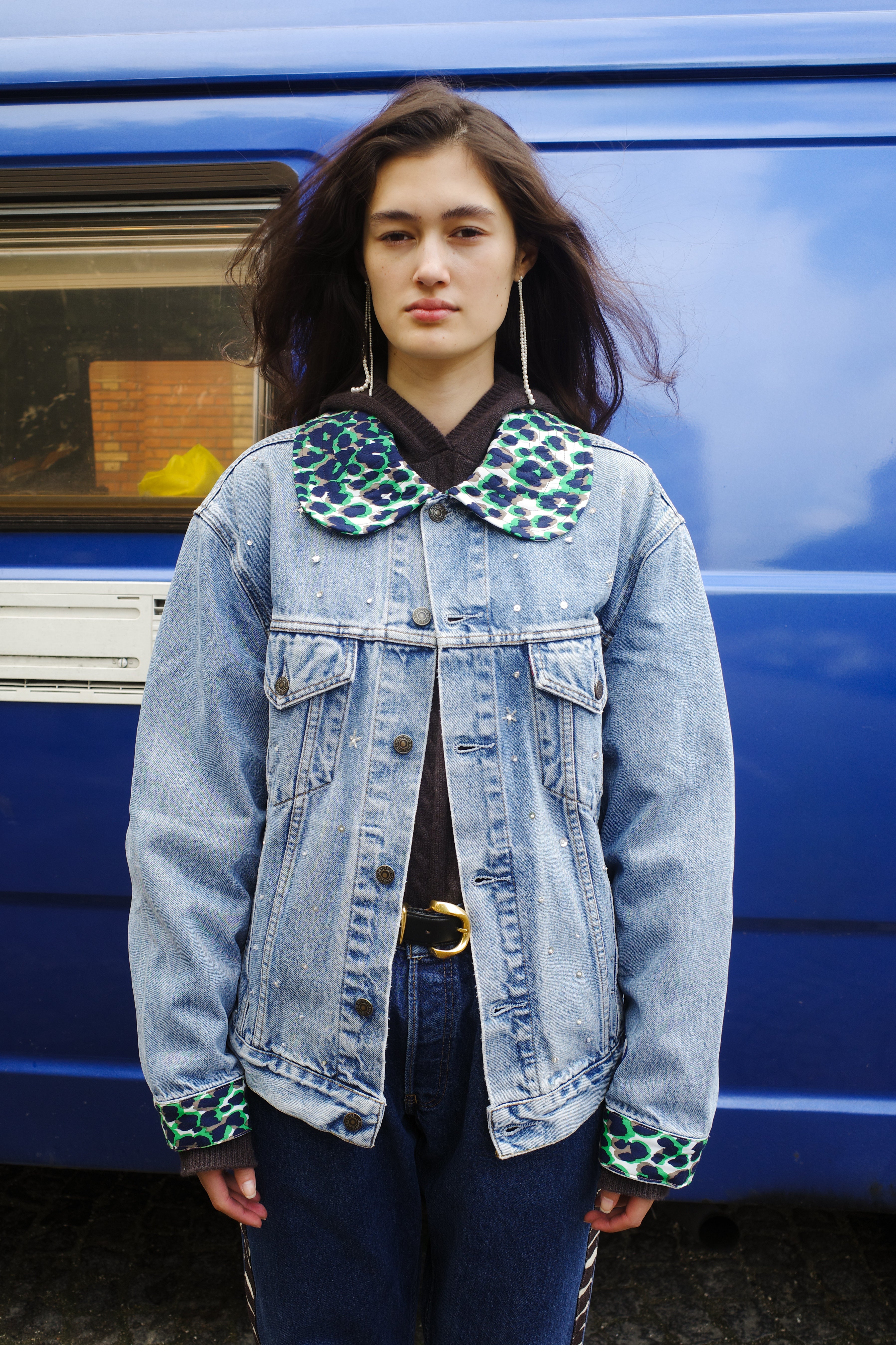 Upcycled Denim Jacket - One of a kind