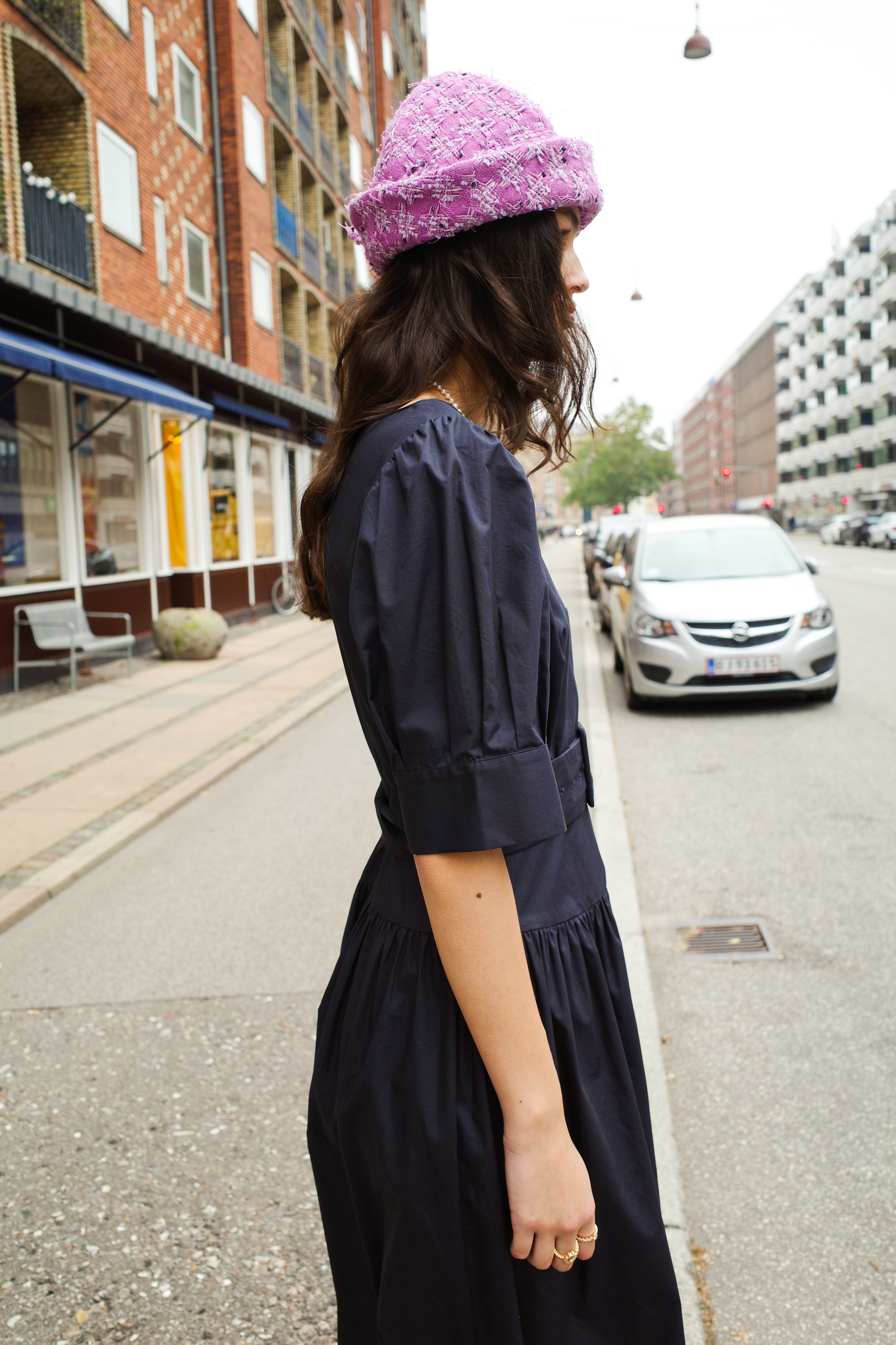 Bjorg Dress - Navy