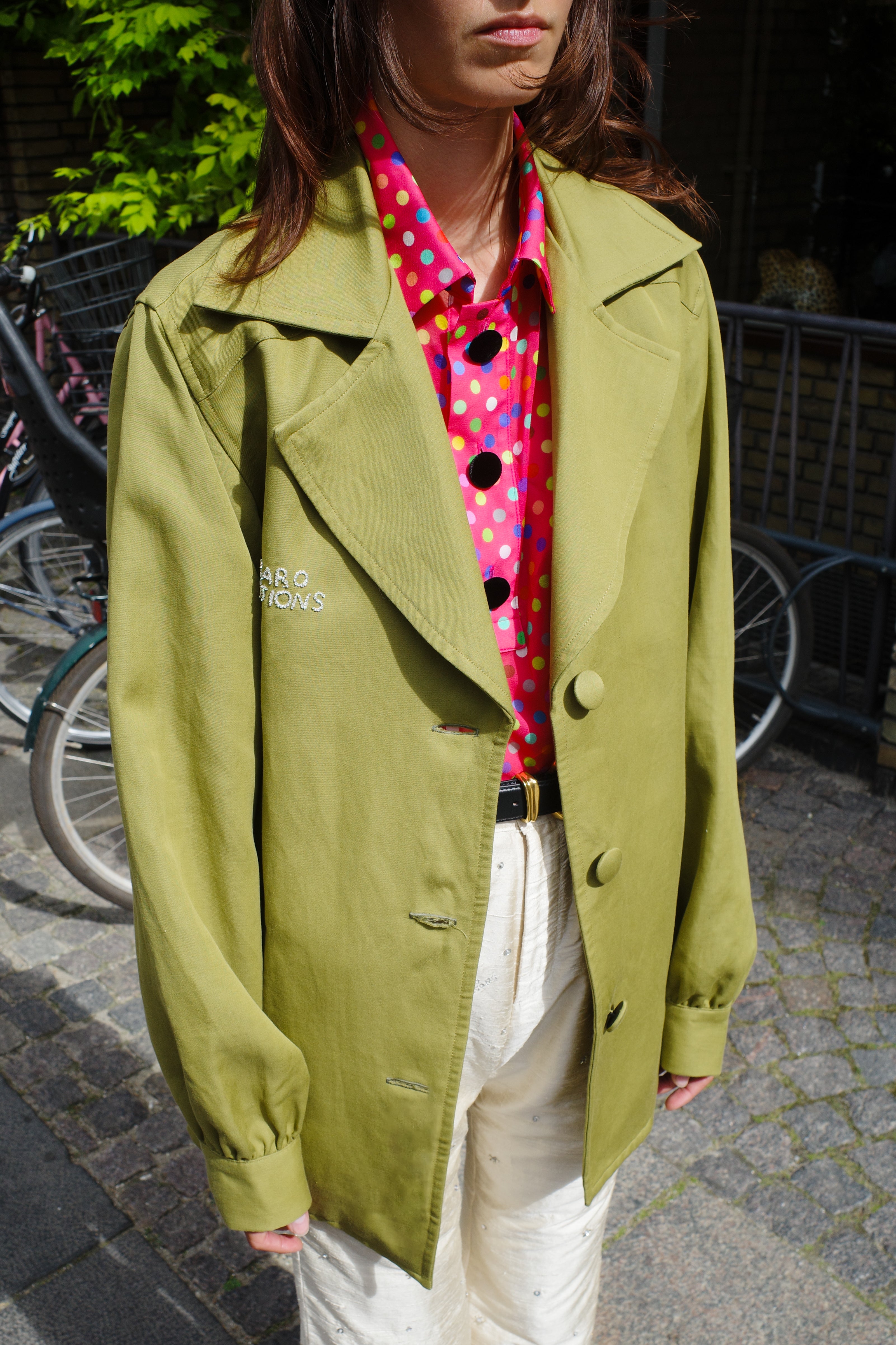 Coco Jacket Fish embroidery