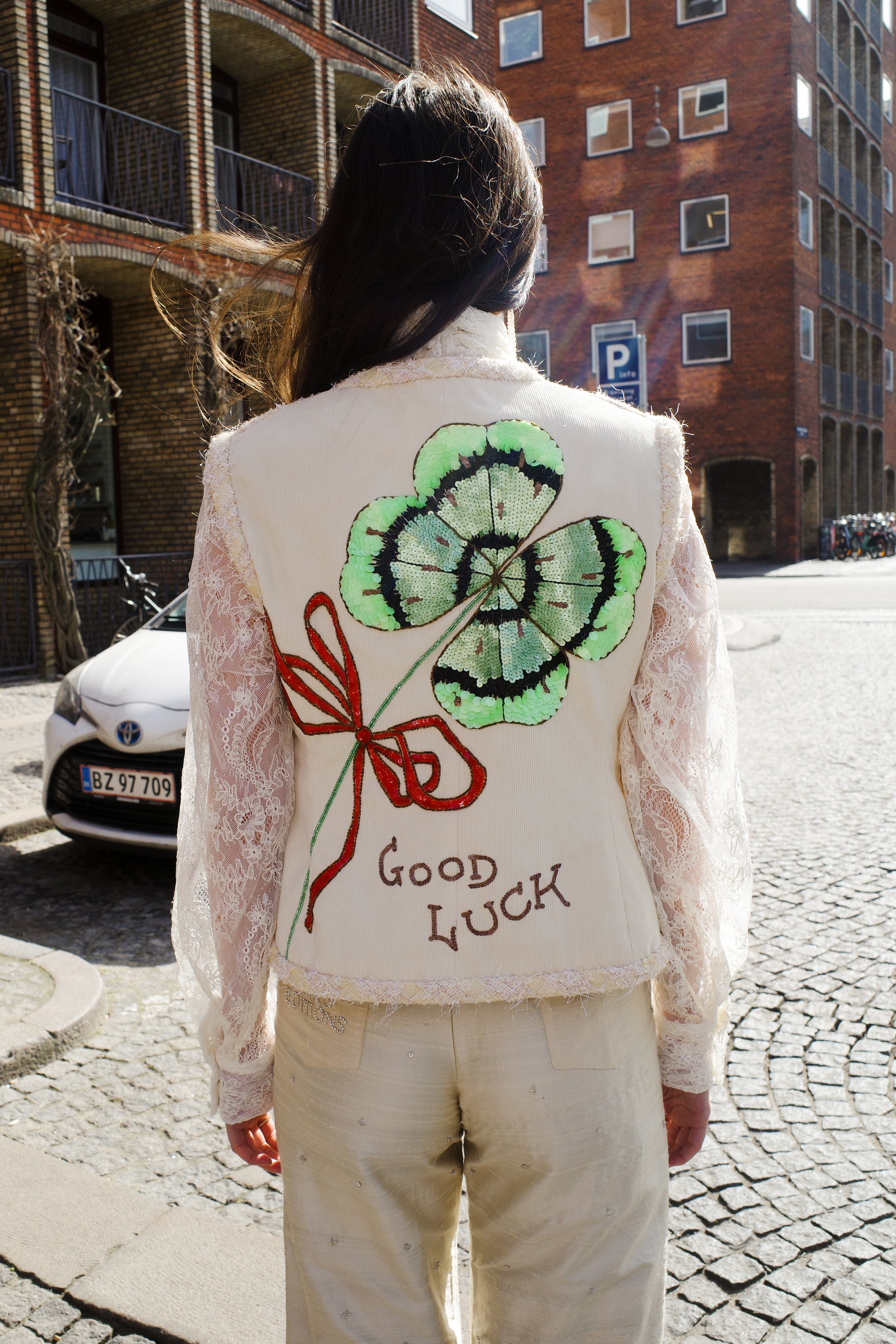 Tusnelda vest - One of a kind