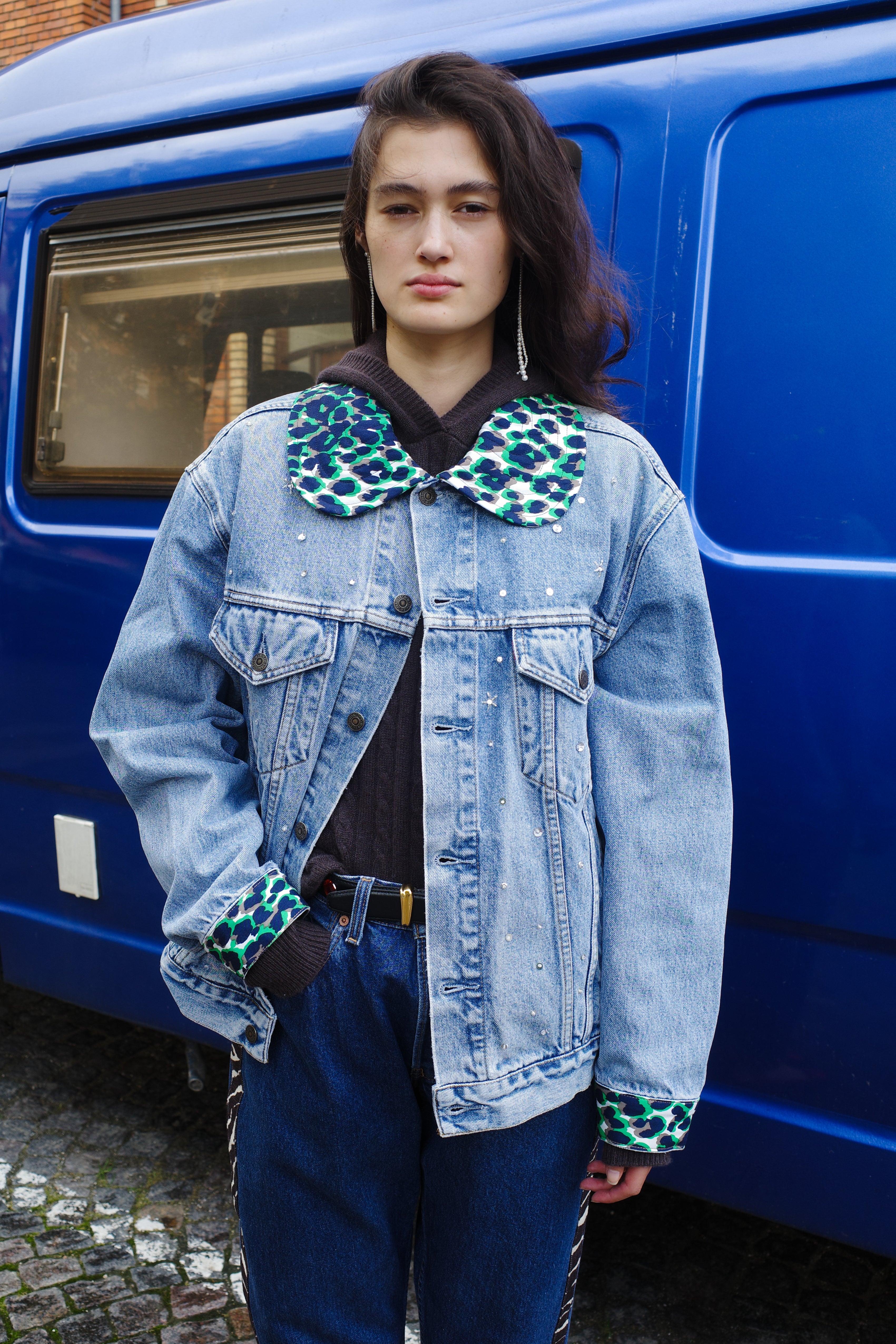 Upcycled Denim Jacket - One of a kind