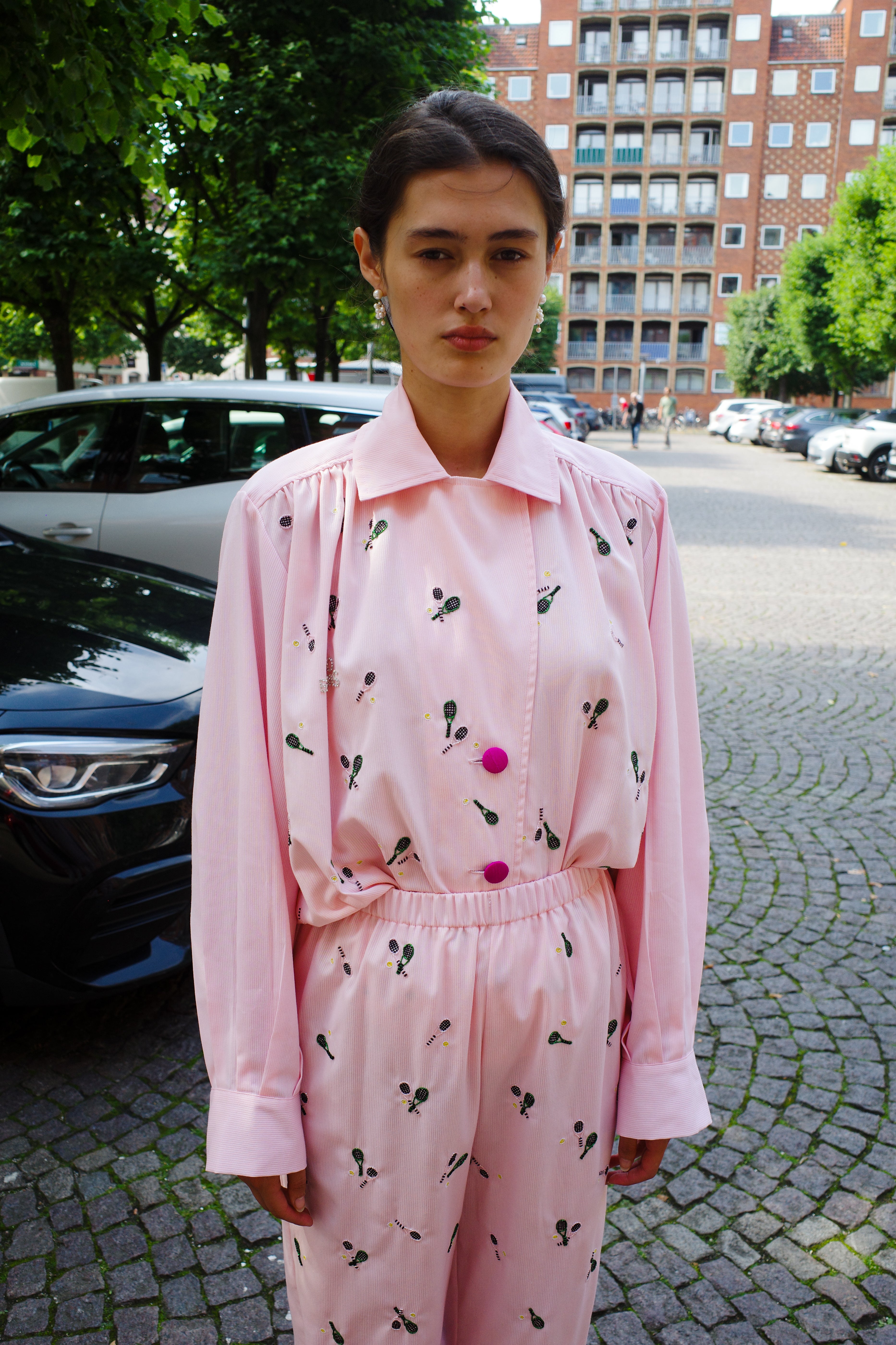 Bonsai Shirt - Pale Pink