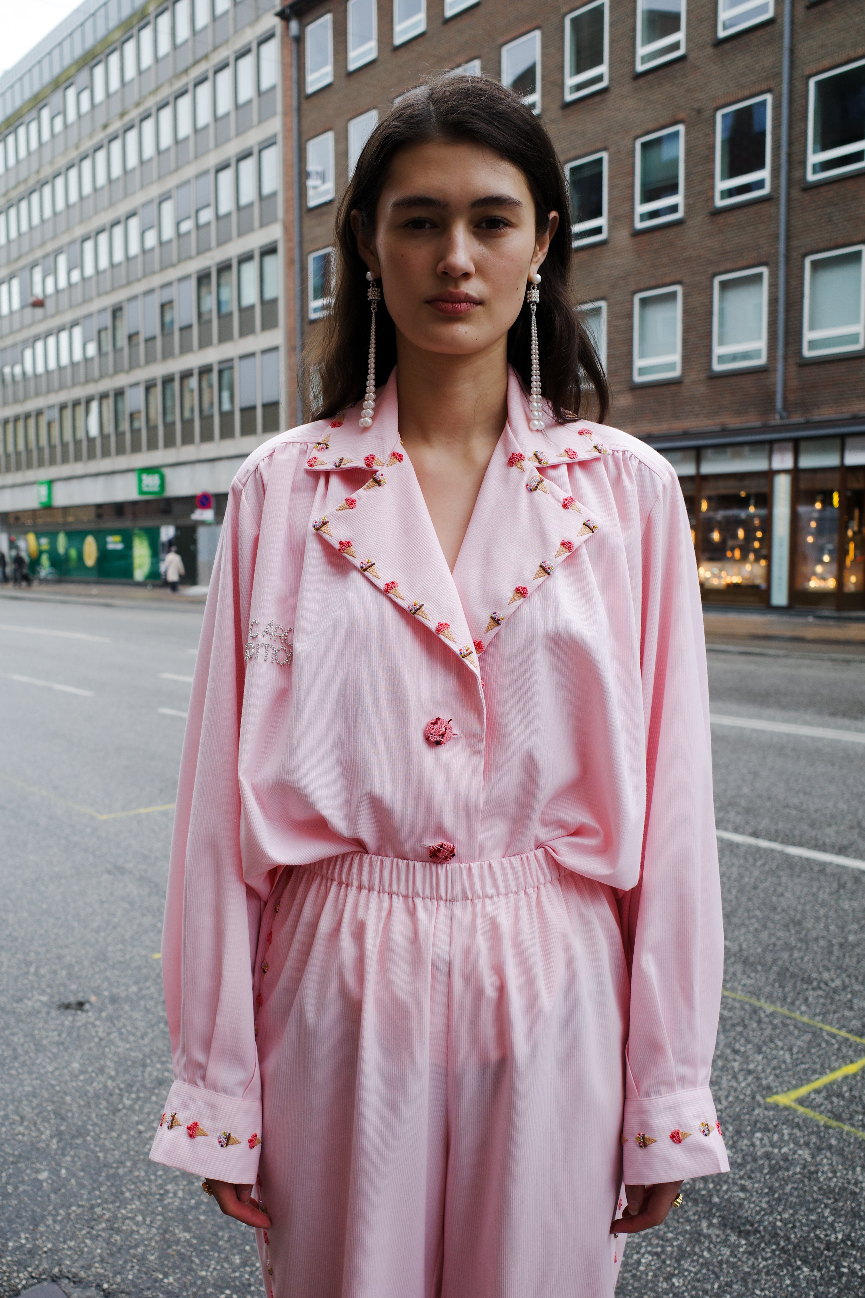 Bonsai Shirt - Pale Pink