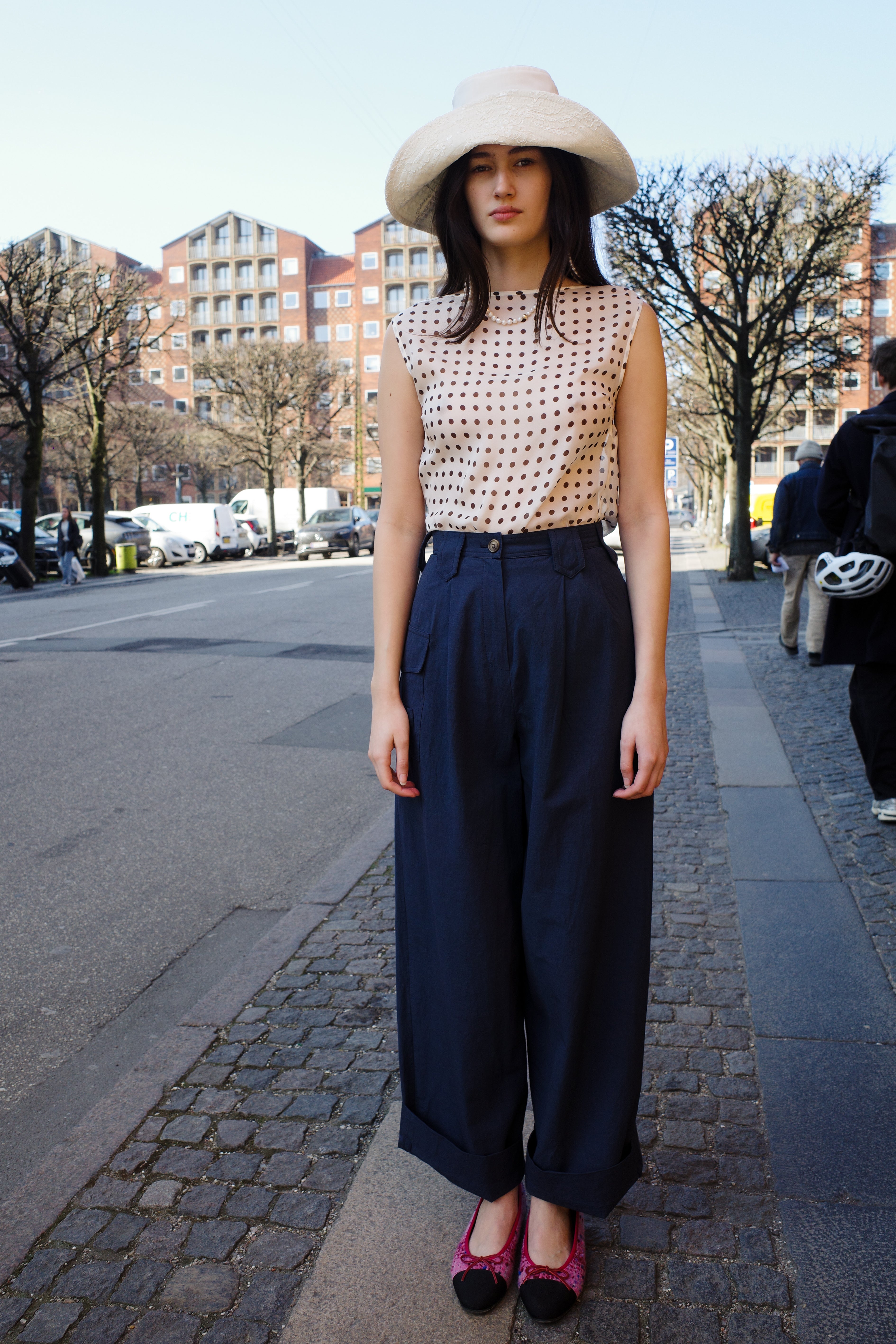 Beatrice Pants - Navy