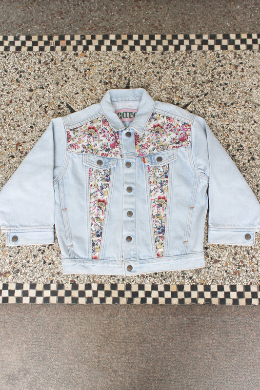 Kids Upcycled Denim Jacket - Liberty