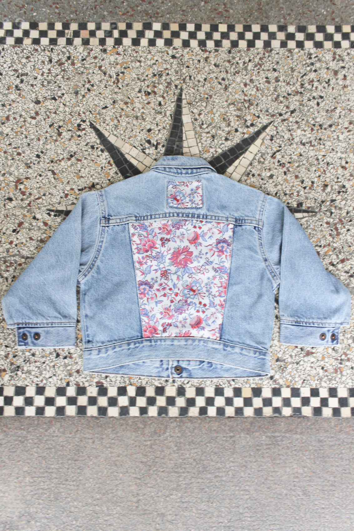 Kids Upcycled Denim Jacket - Liberty