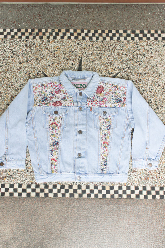 Kids Upcycled Denim Jacket - Liberty
