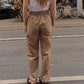 The Hannah Pants are loose-fitted cotton poplin pants. The pants feature back pockets and cargo details on the side.  Style them with the matching Hannah Pants or a classic t-shirt.  Also available in Bottle Green, Navy, Pink, Navy Flower and White Flower.  Material: 100% cotton.  The model is 175cm (5'9") and is wearing a size S.