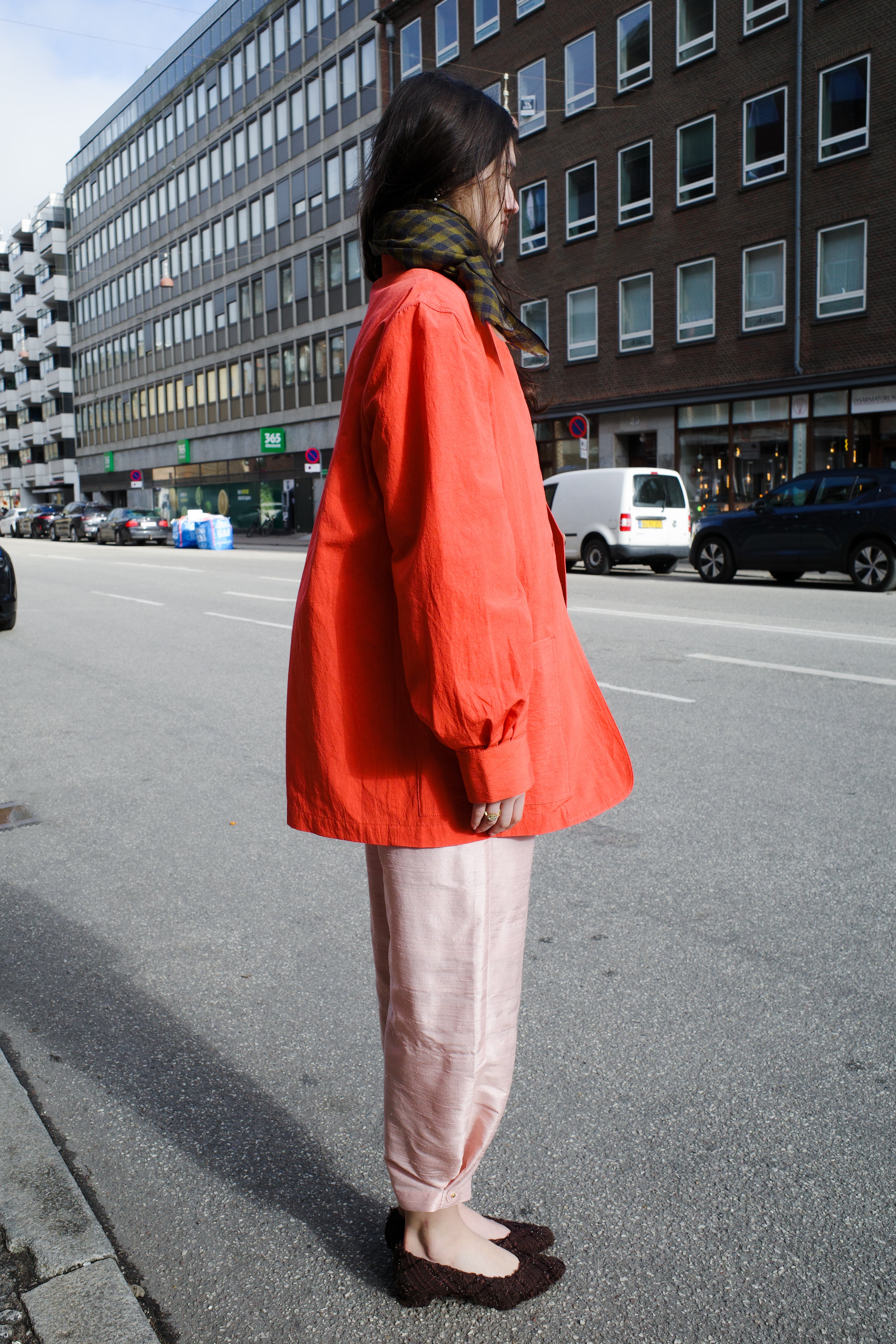 Frederik Jacket - orange red