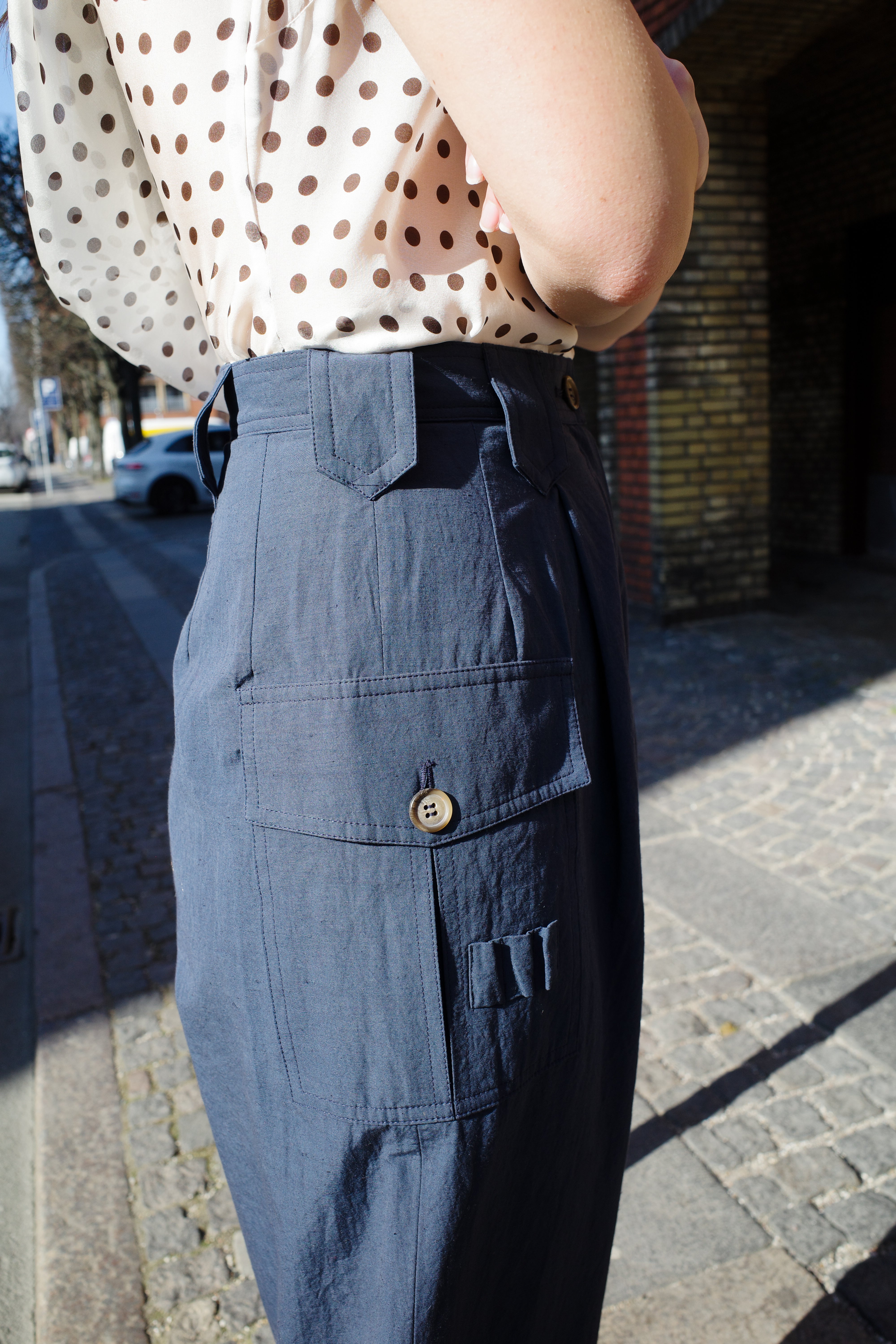 Beatrice Pants - Navy