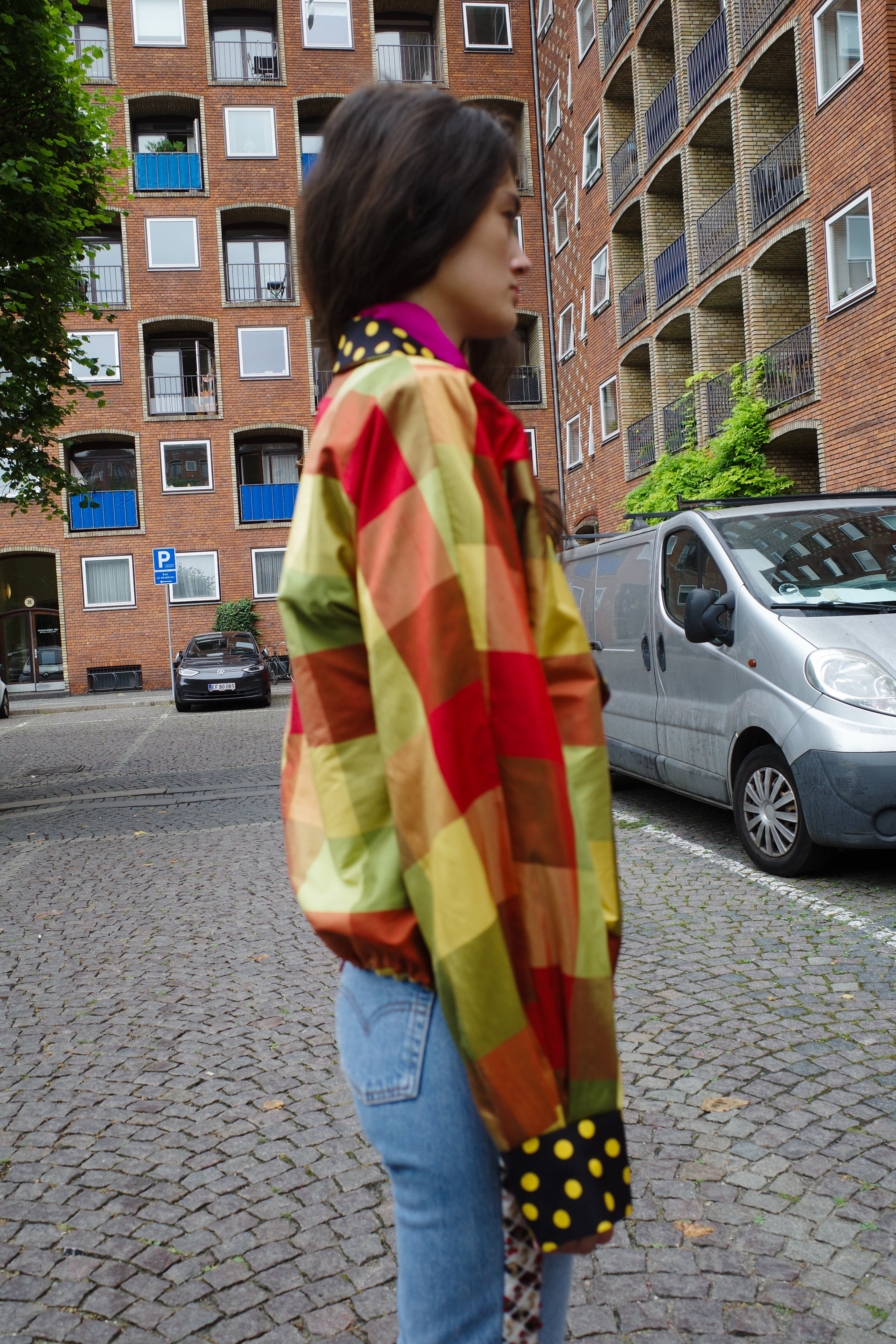 Sabine Silk bomber