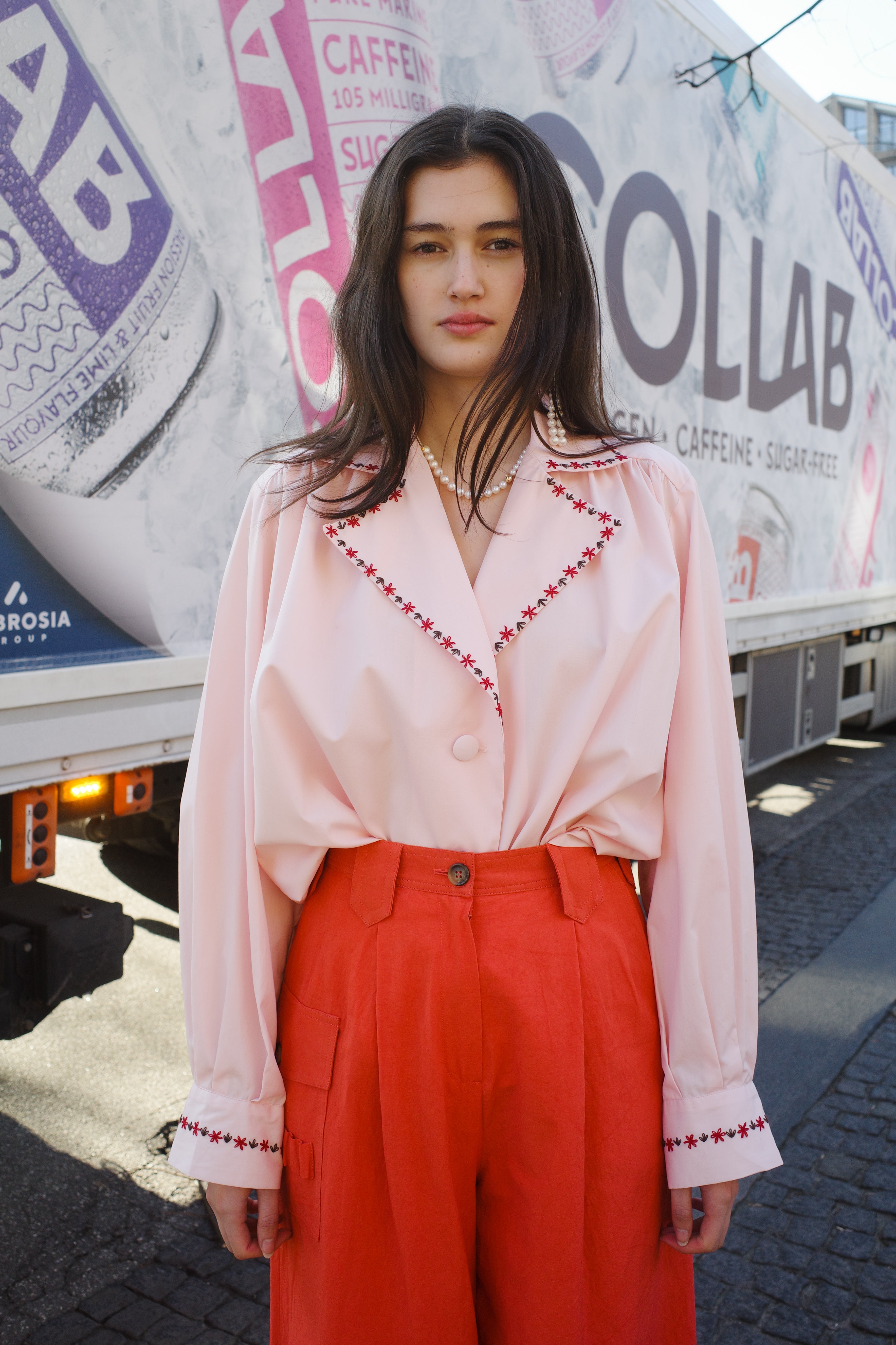 Bonsai Shirt - Pale Pink