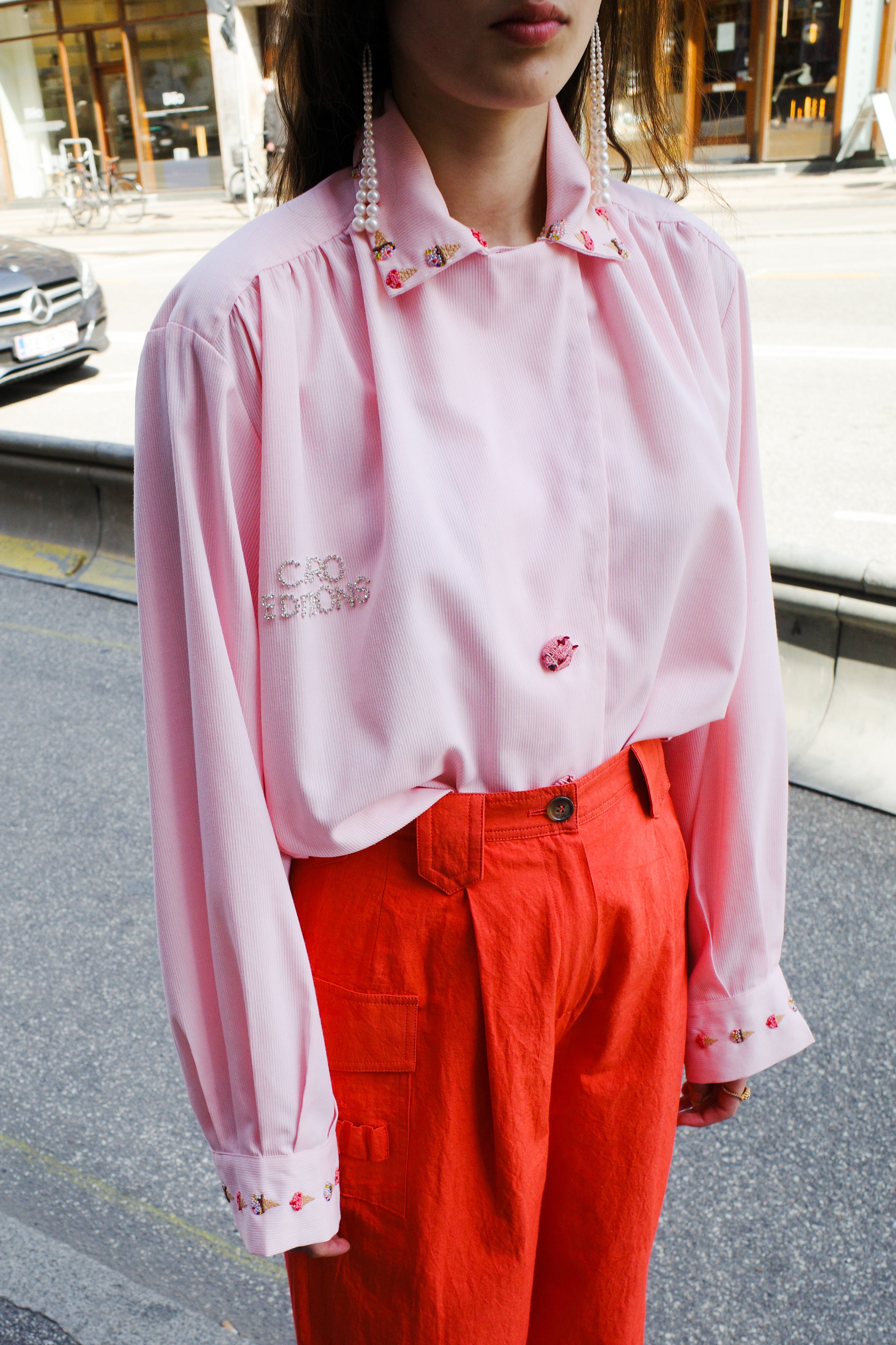 Bonsai Shirt - Pale Pink
