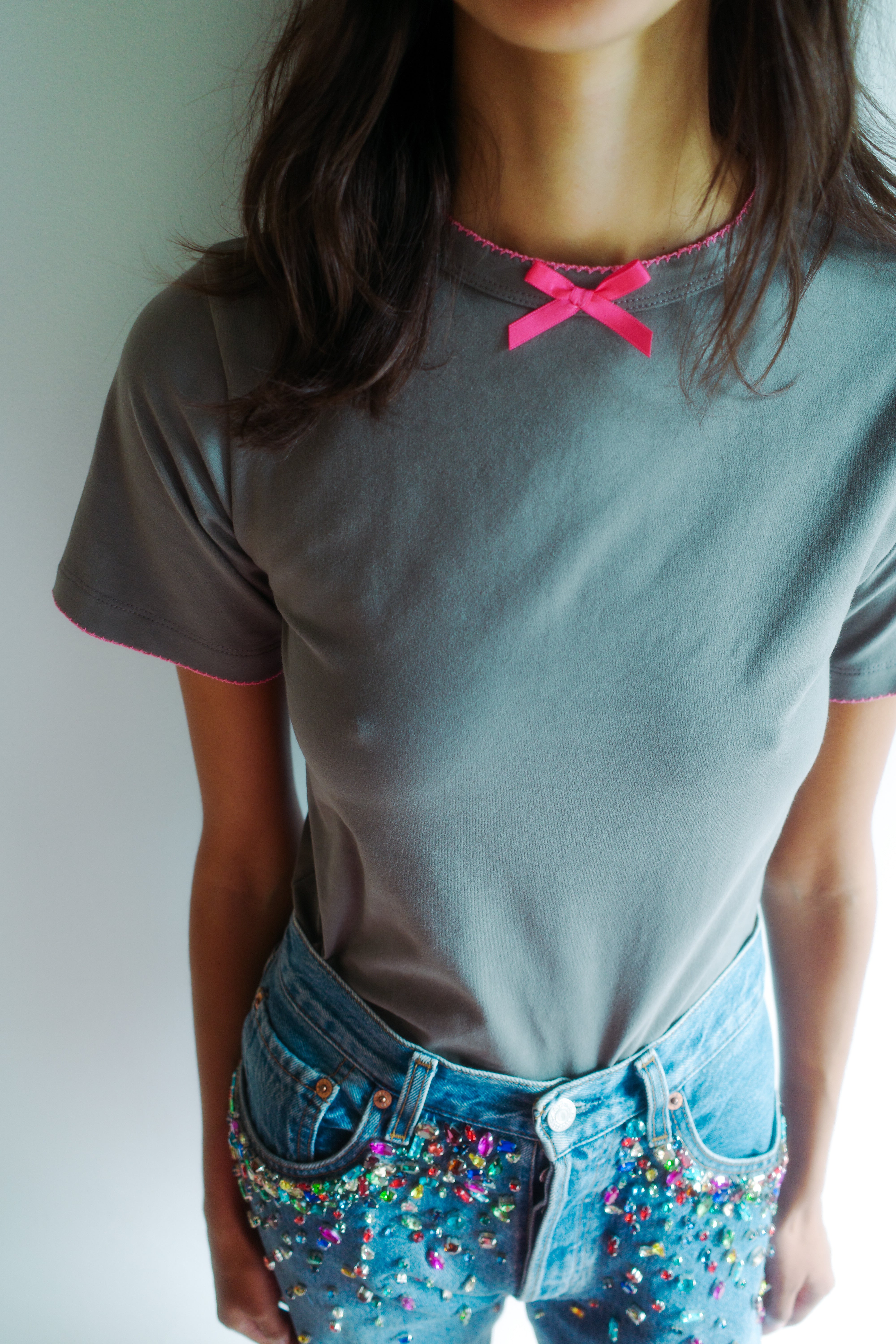 Caro T-shirt - Anthracite