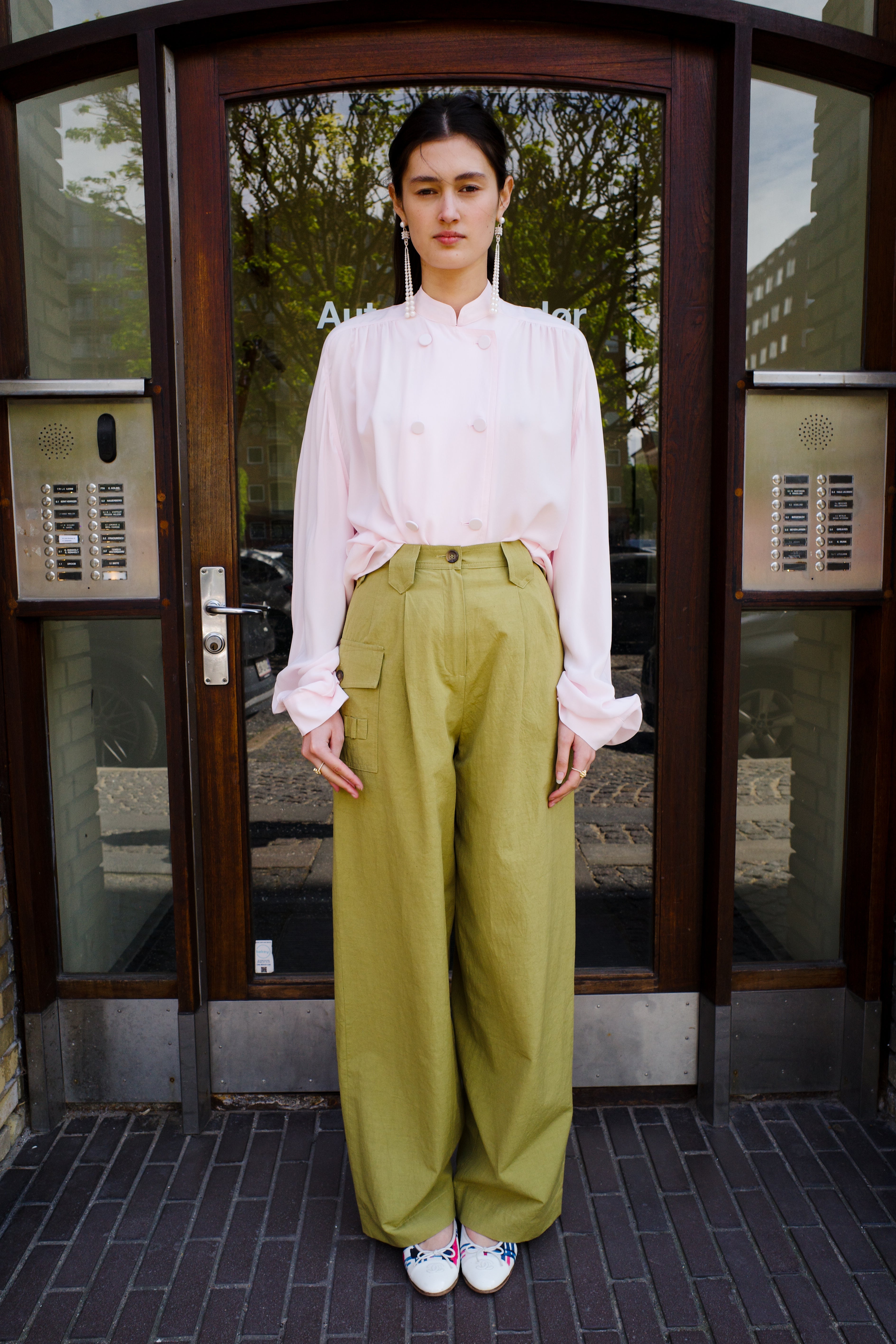 Susan Shirt - Silk - Pale Pink