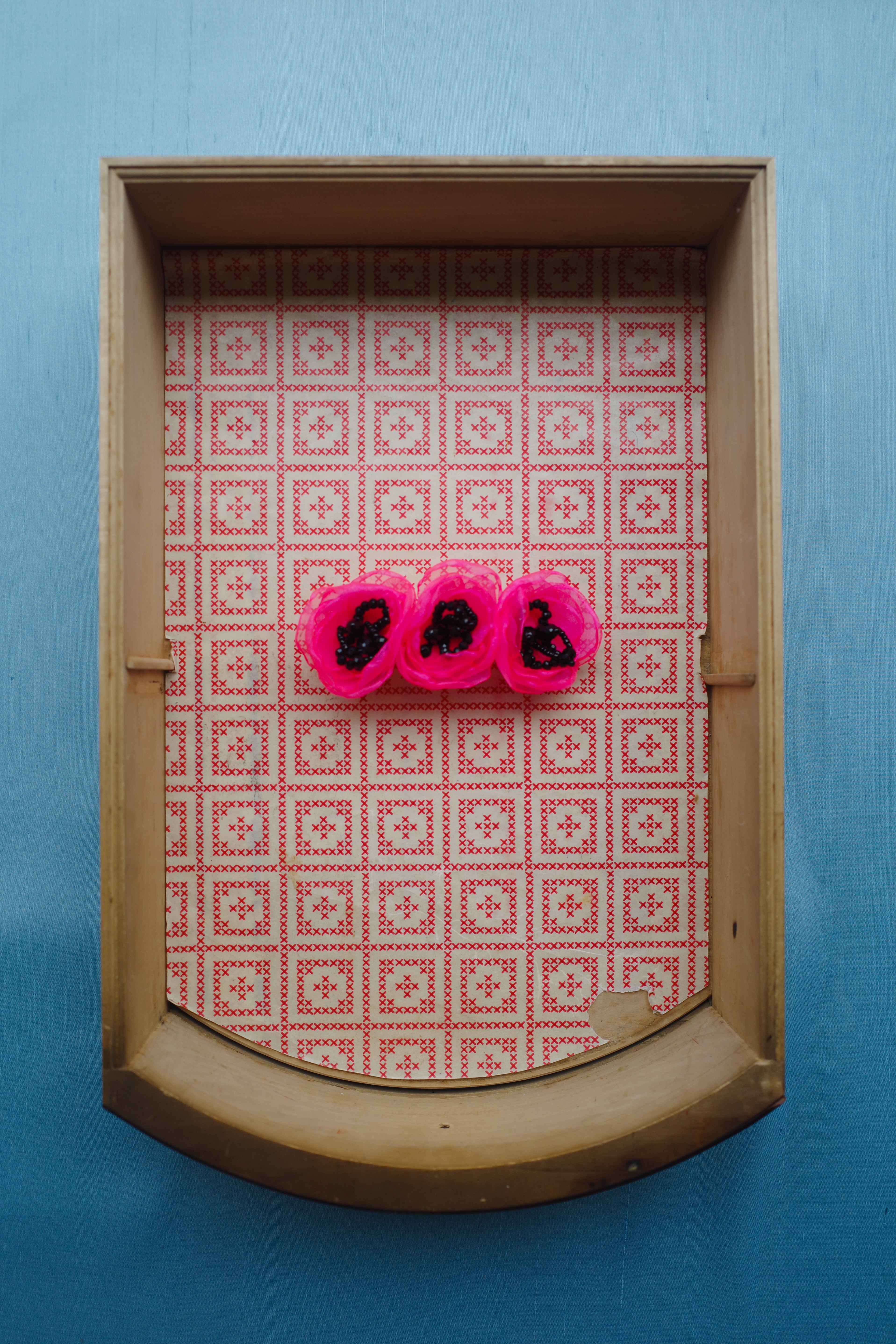 Poppy Barette Clip - Pink