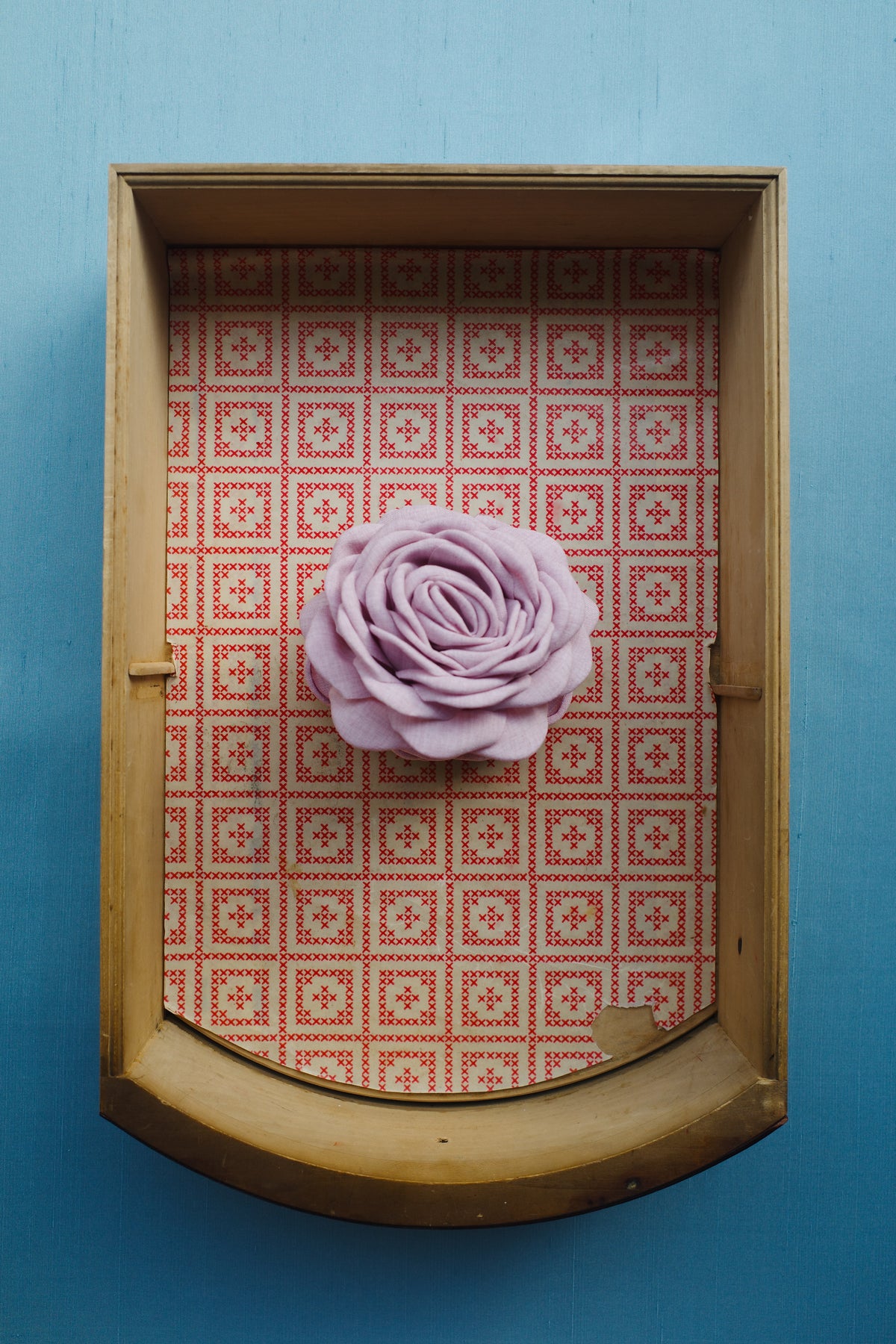 Caro editions polka dot rose hair clip $140 Tulle Rosie Hair Clip in Pale Pink | Garmentory main image 4