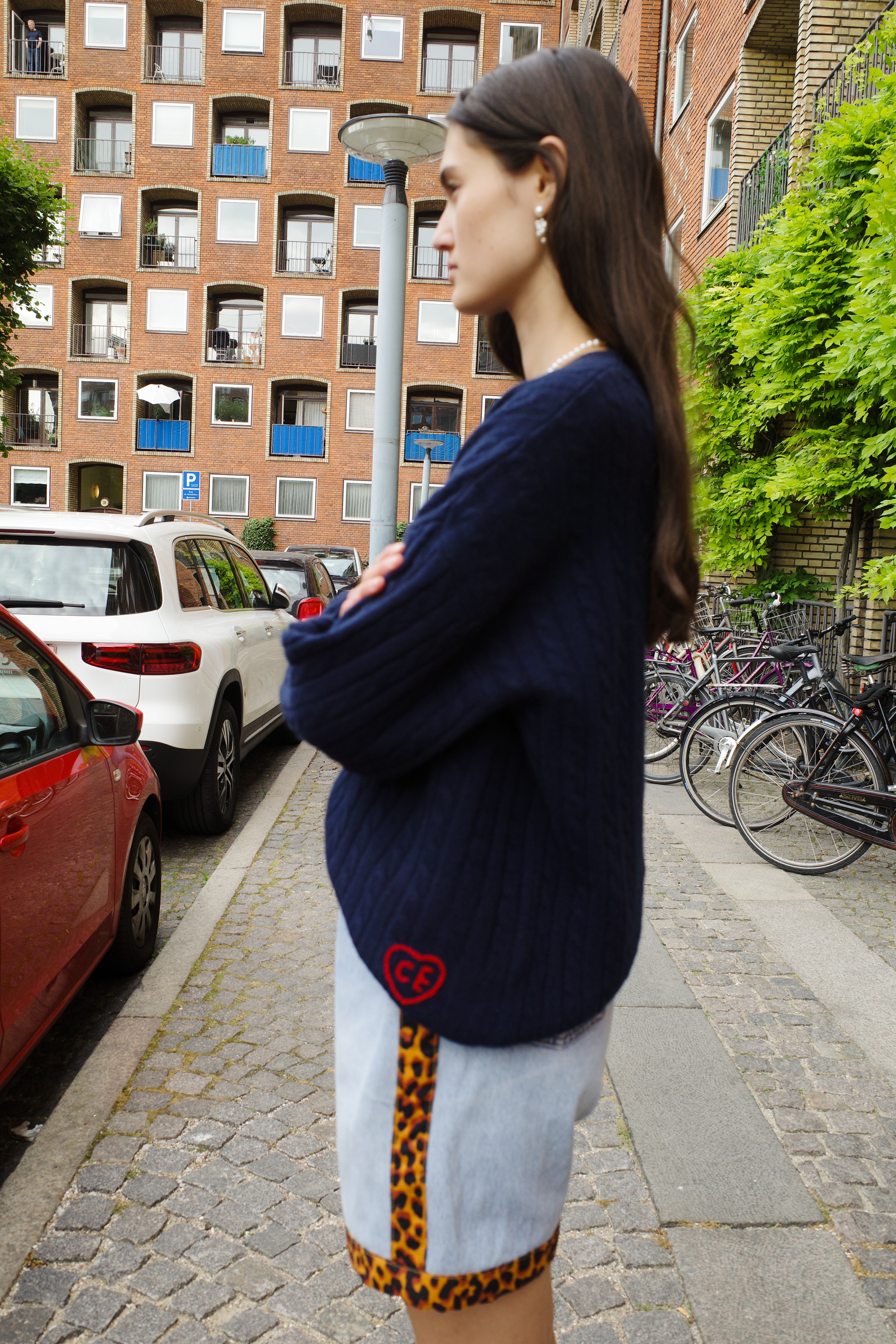 Kimberly Cable Jumper Cashmere Navy