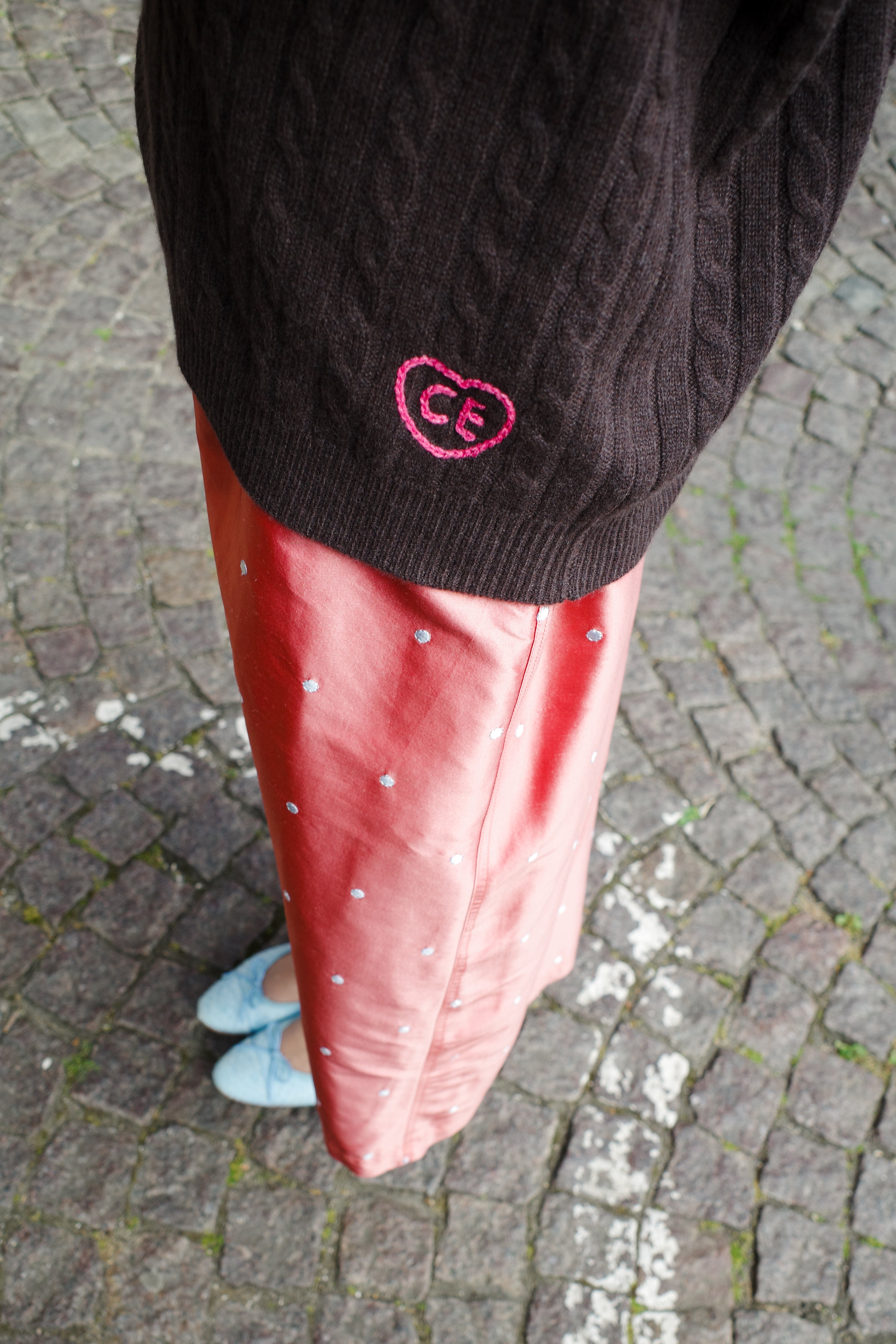 Kimberly Cable Hoodie Cashmere Brown