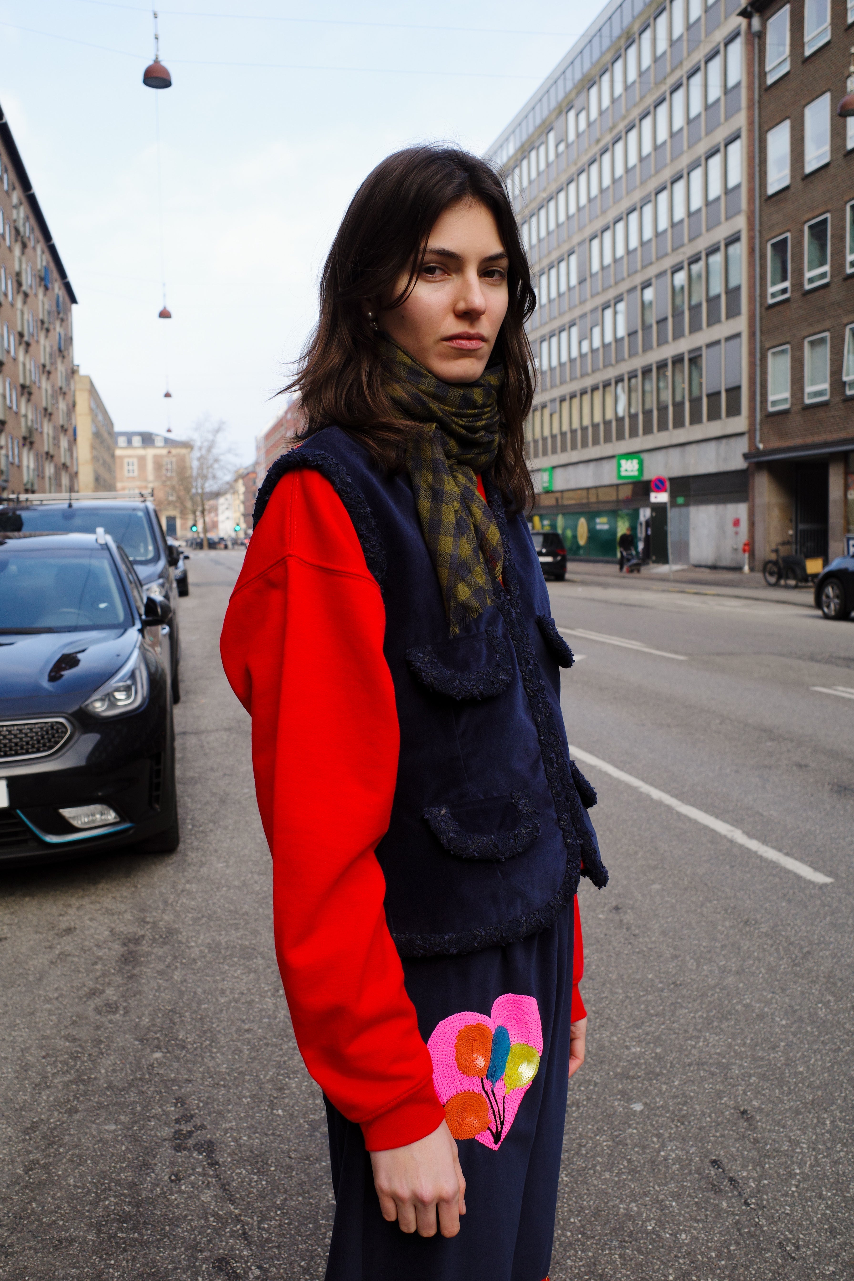 Tusnelda vest - One of a kind