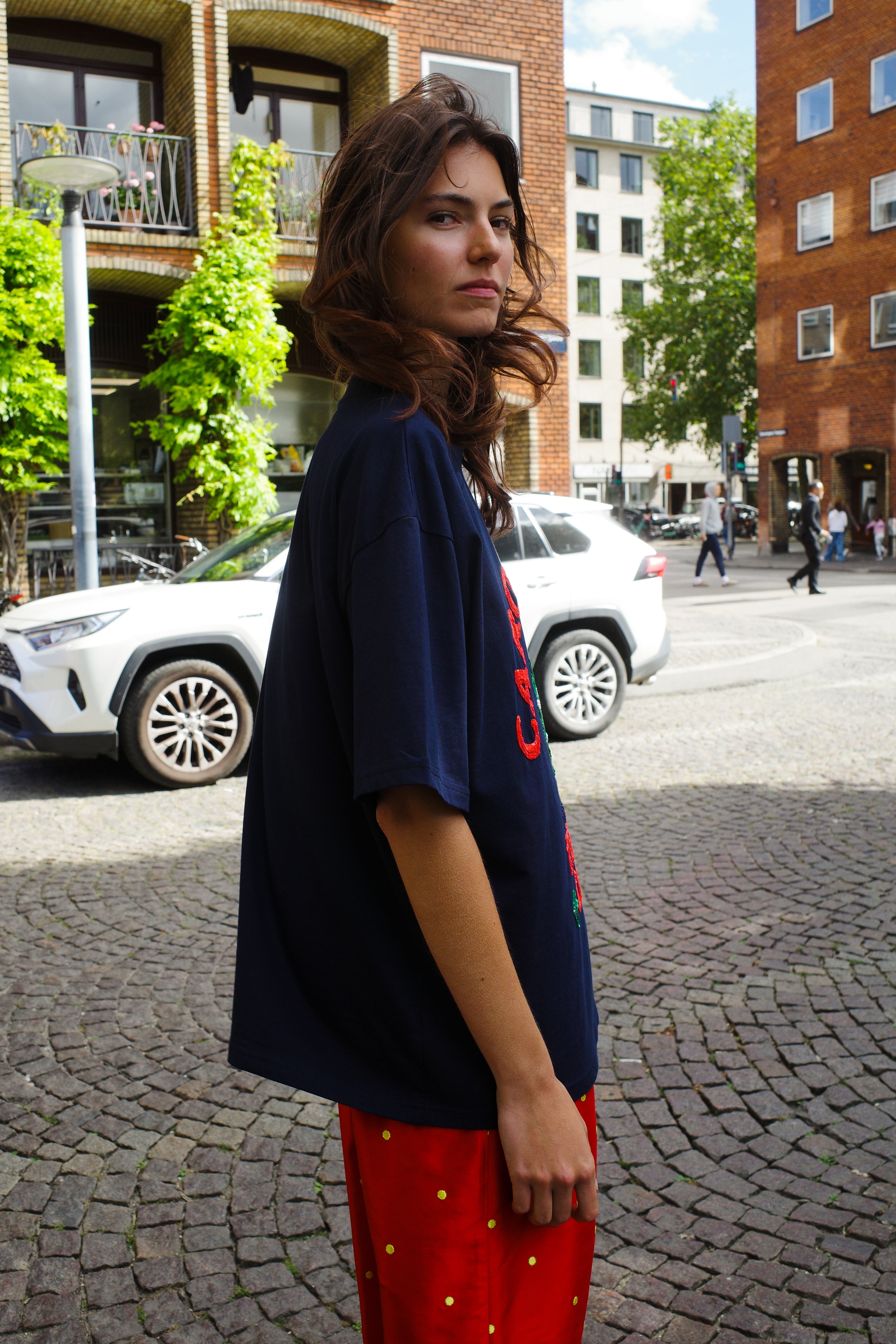 Freddy T-shirt - Tennis Clup navy